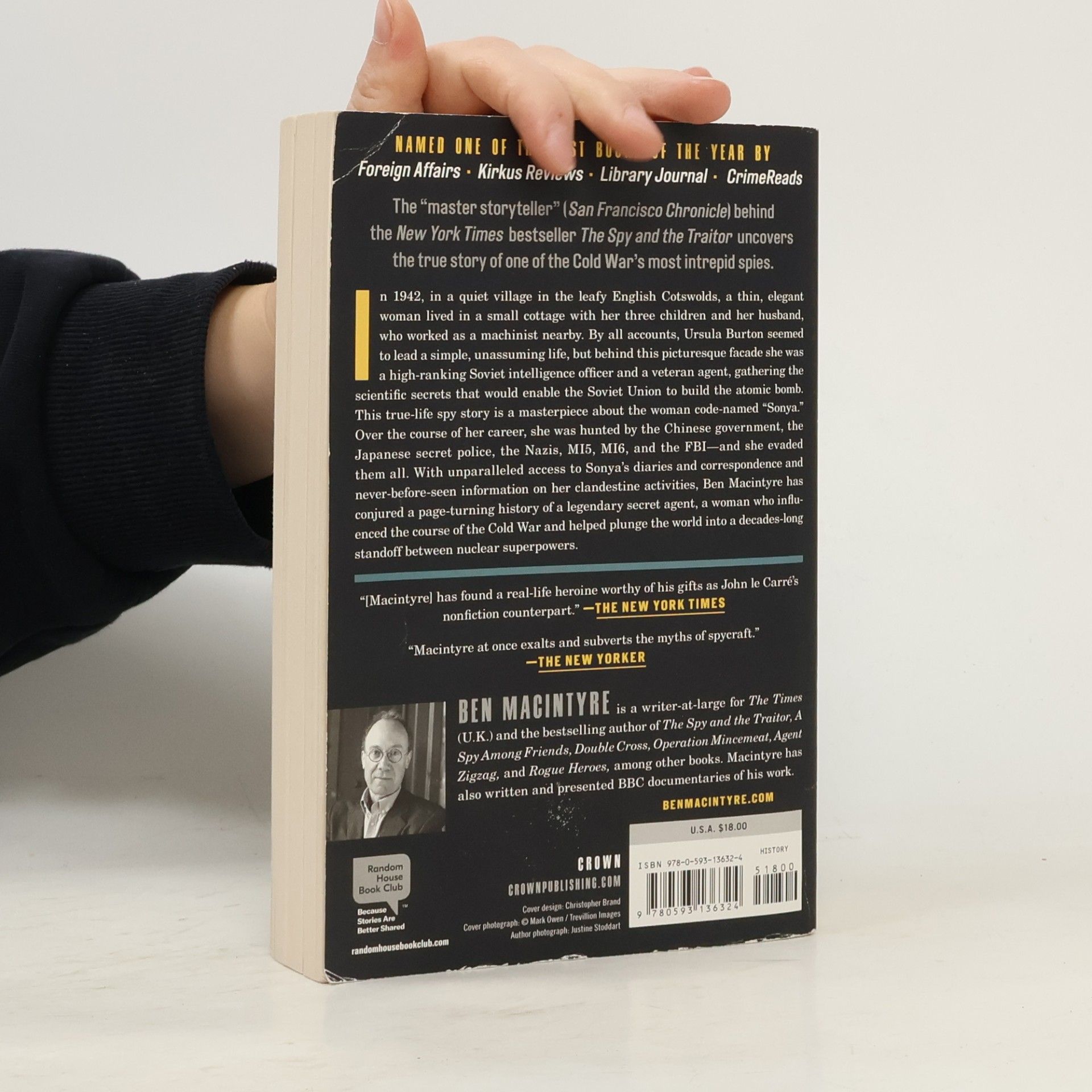 Ben Macintyre Agent Sonya