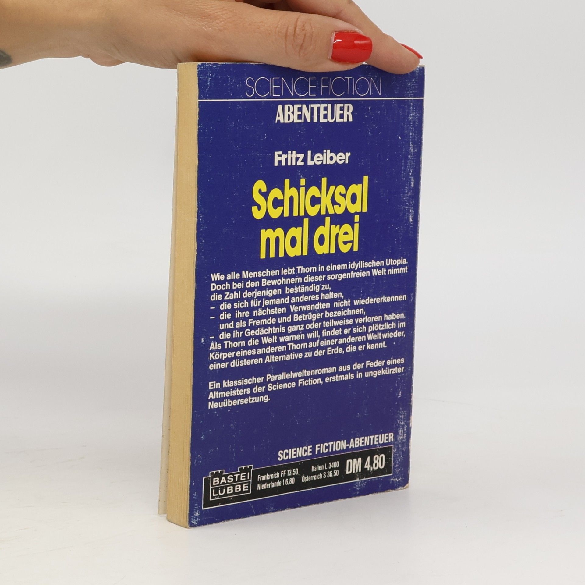 Fritz Leiber Schicksal mal drei. Science Fiction Abenteuer