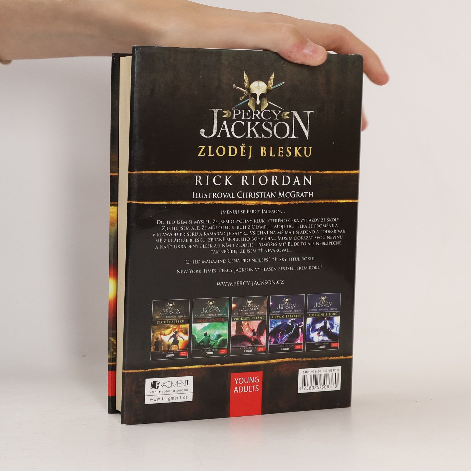 Rick Riordan Percy Jackson. Zloděj blesku