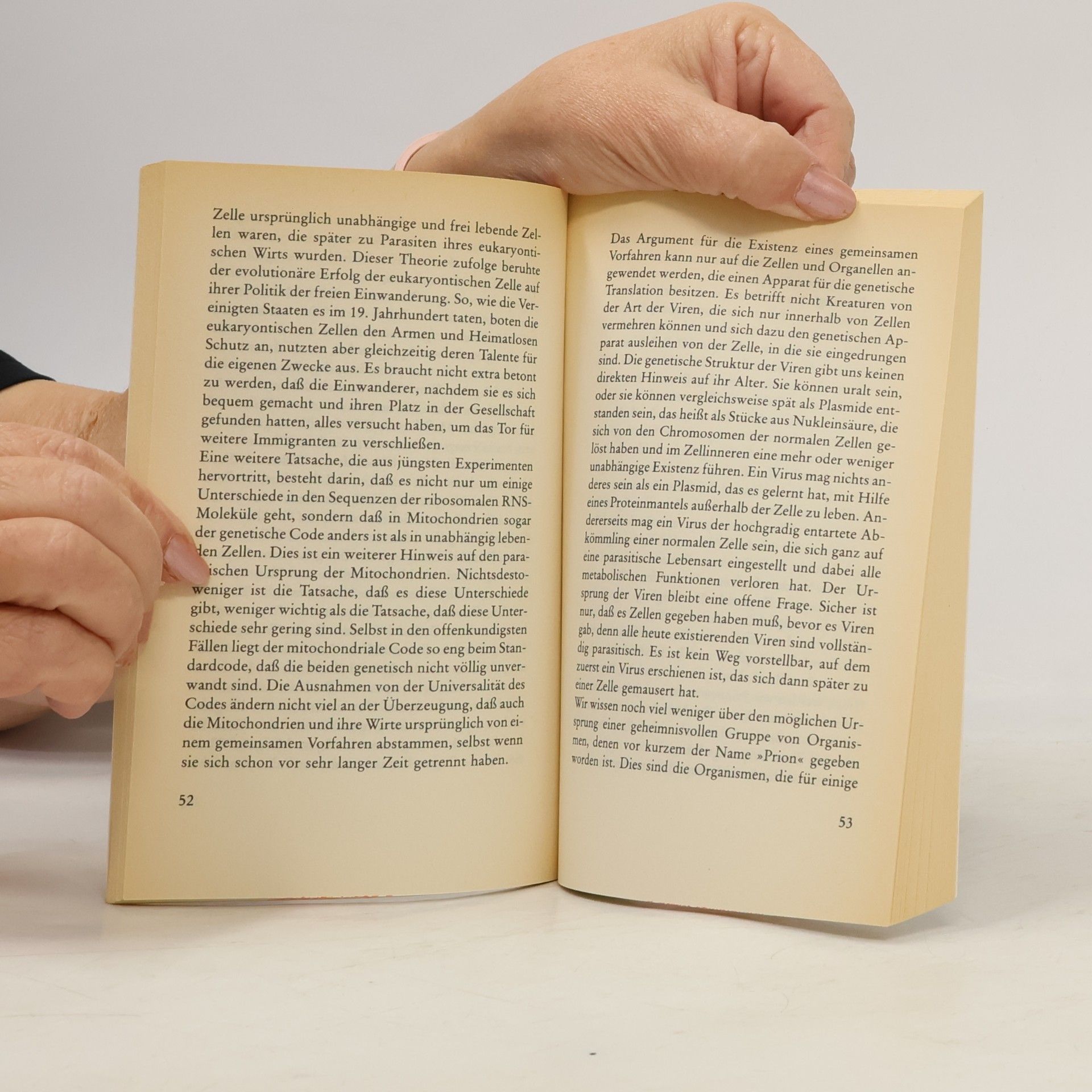 Freeman Dyson Die zwei Ursprünge des Lebens