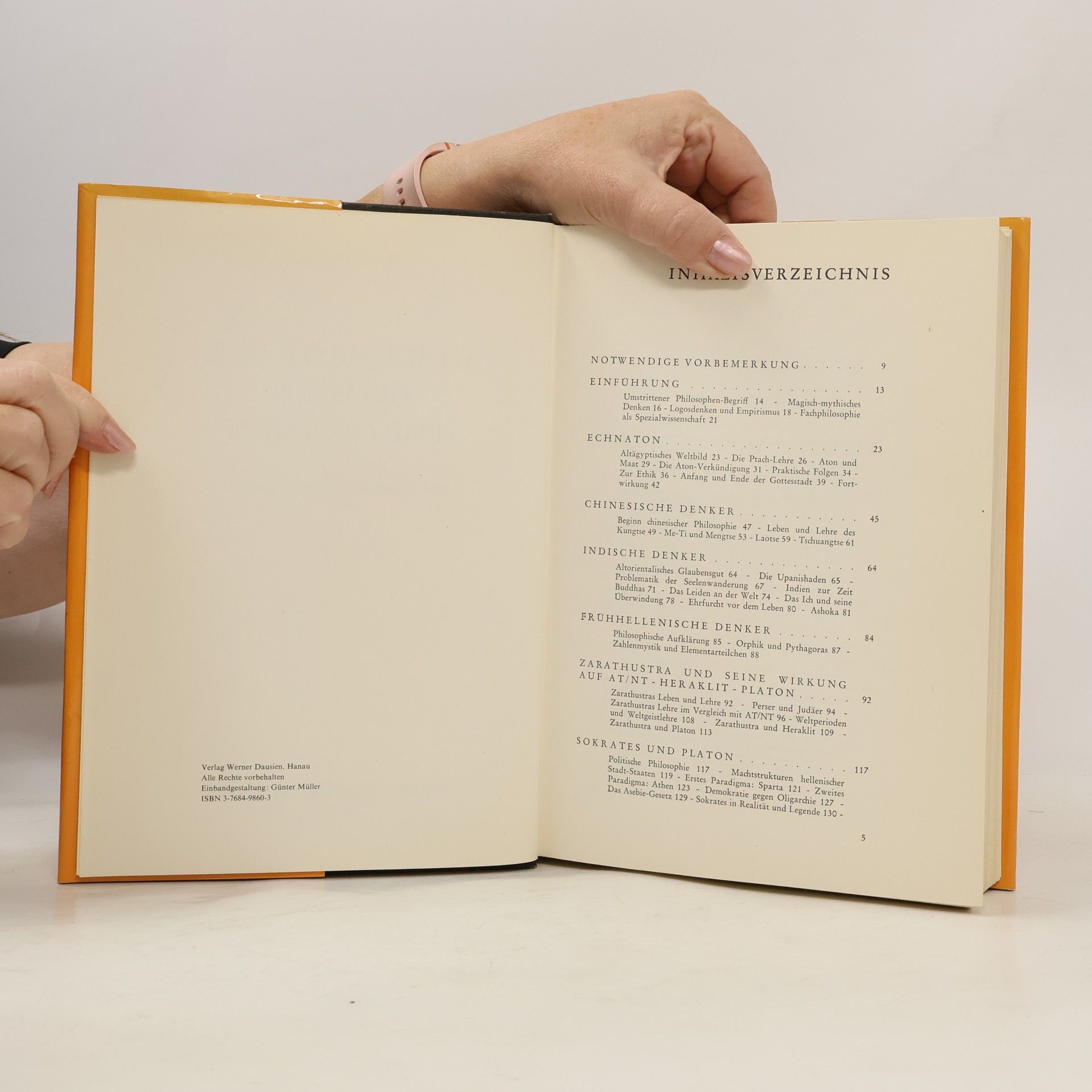 Eberhard Orthbandt Geschichte der grossen Philosophen