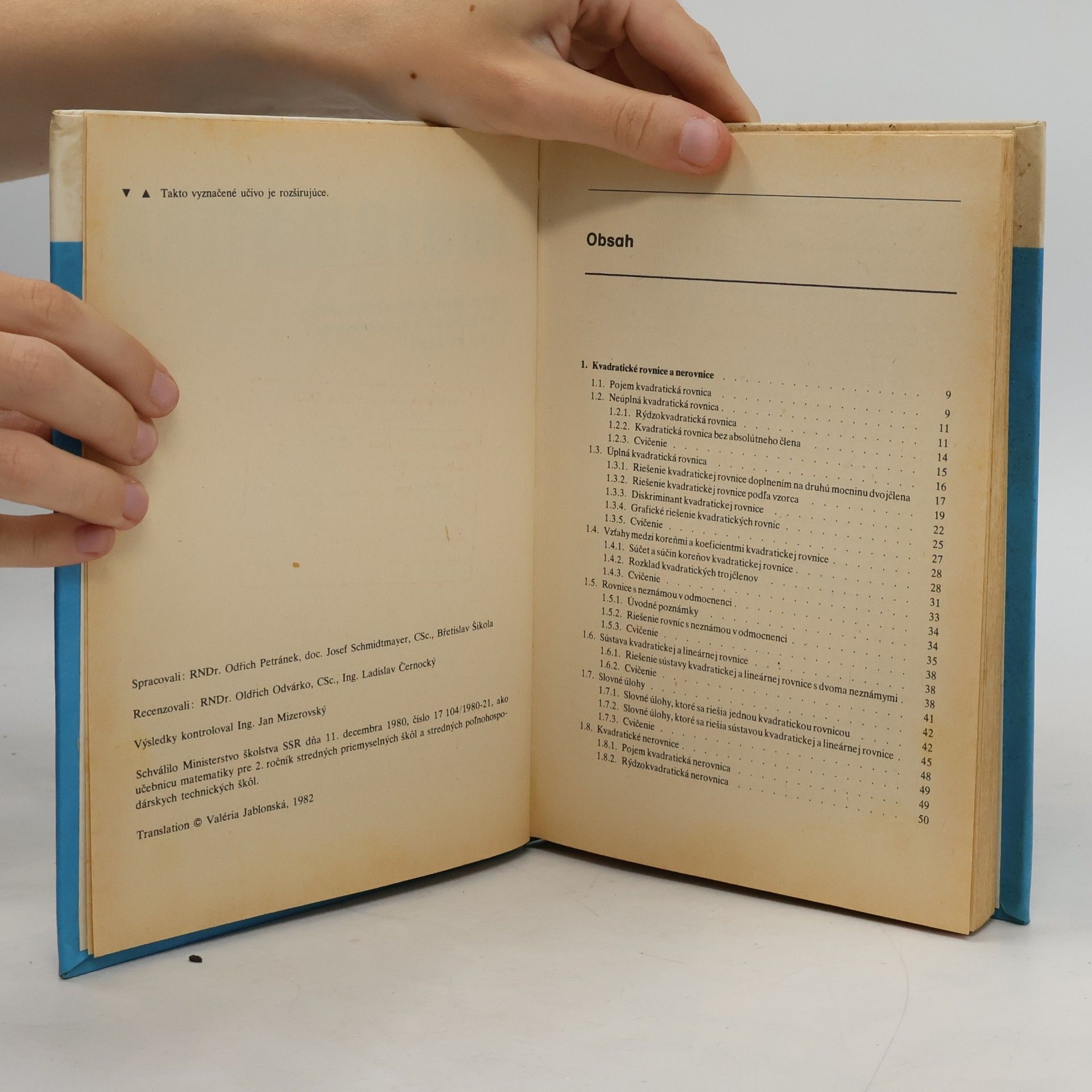 Oldřich Petránek Matematika 3 pre stredné priemyselné školy a stredné poľnohospodárske technické školy