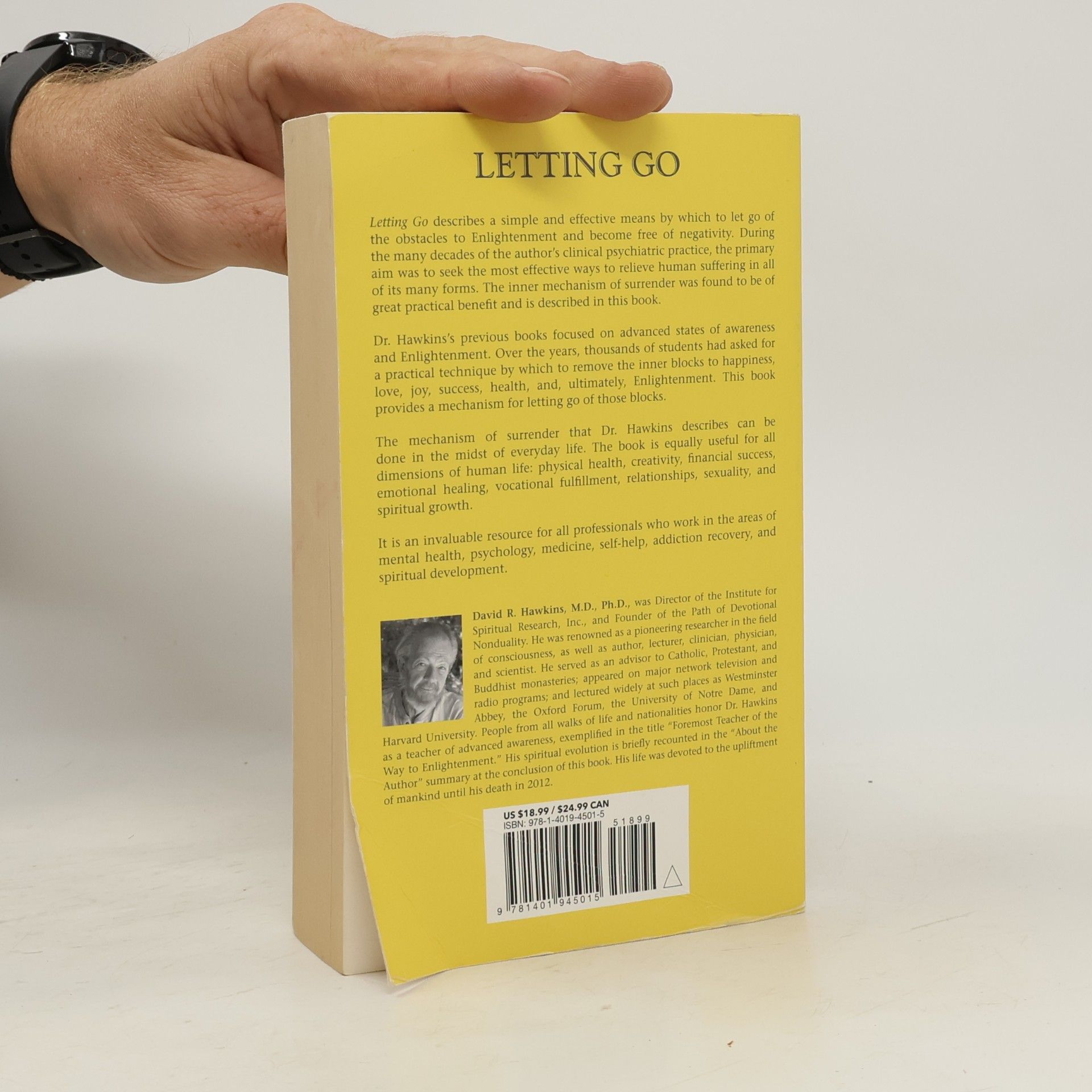 David R. Hawkins Letting go : the pathway of surrender
