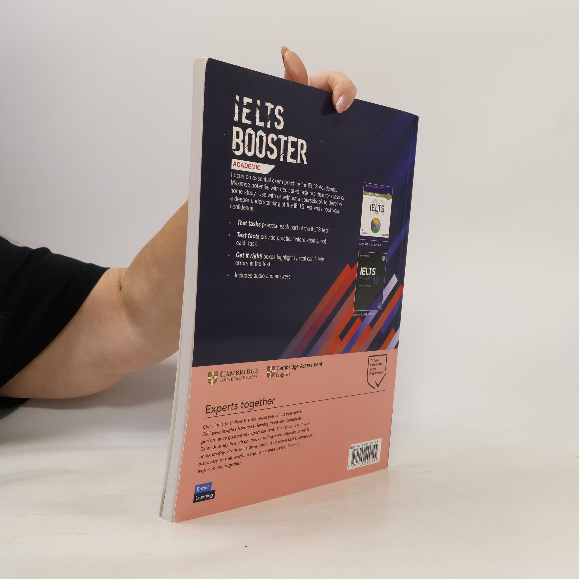 Hobbs Deborah Cambridge English Exam Boosters: IELTS Booster Academic Student's Book With Answers With Audio