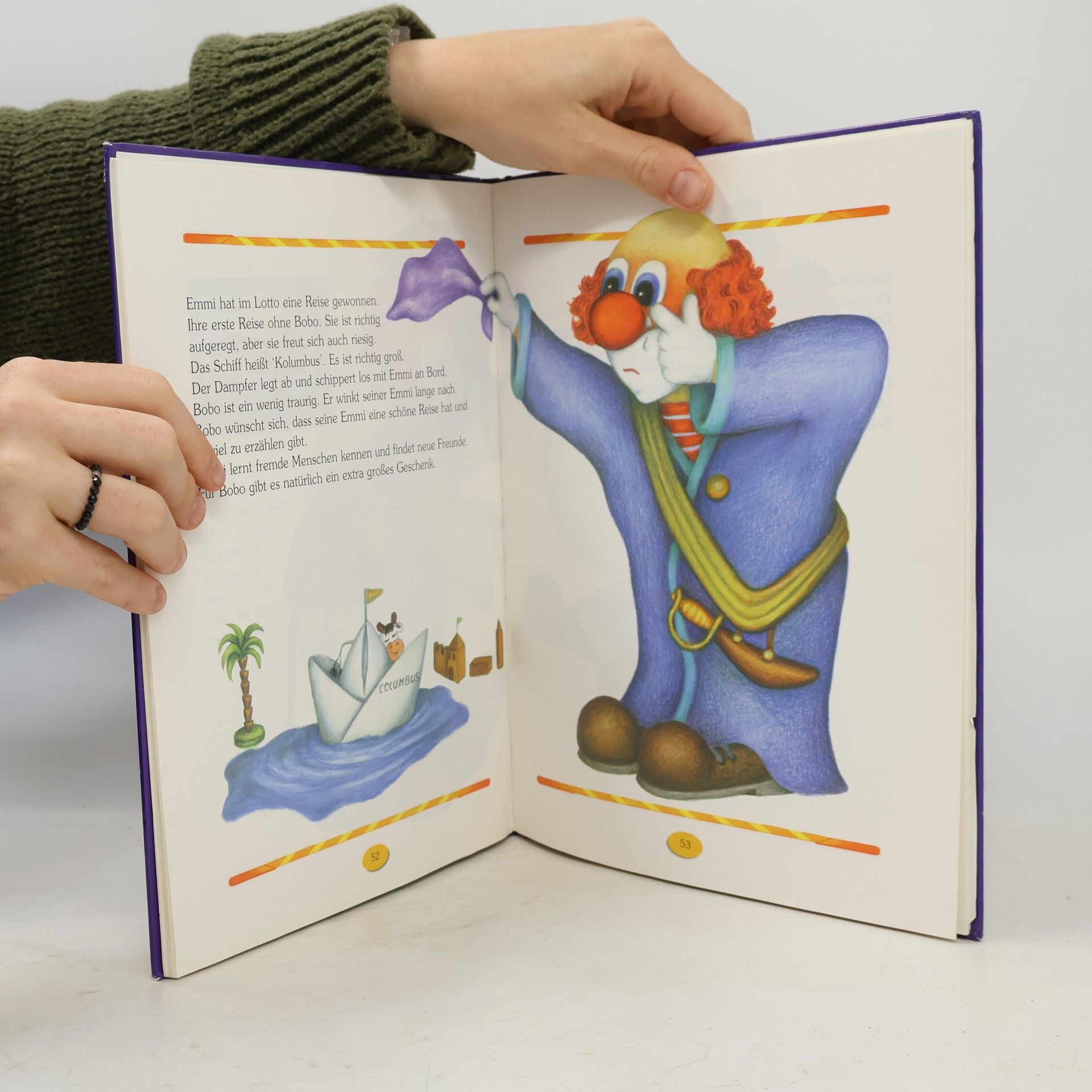 Silke Amthor Der Clown und die kleine Kuh
