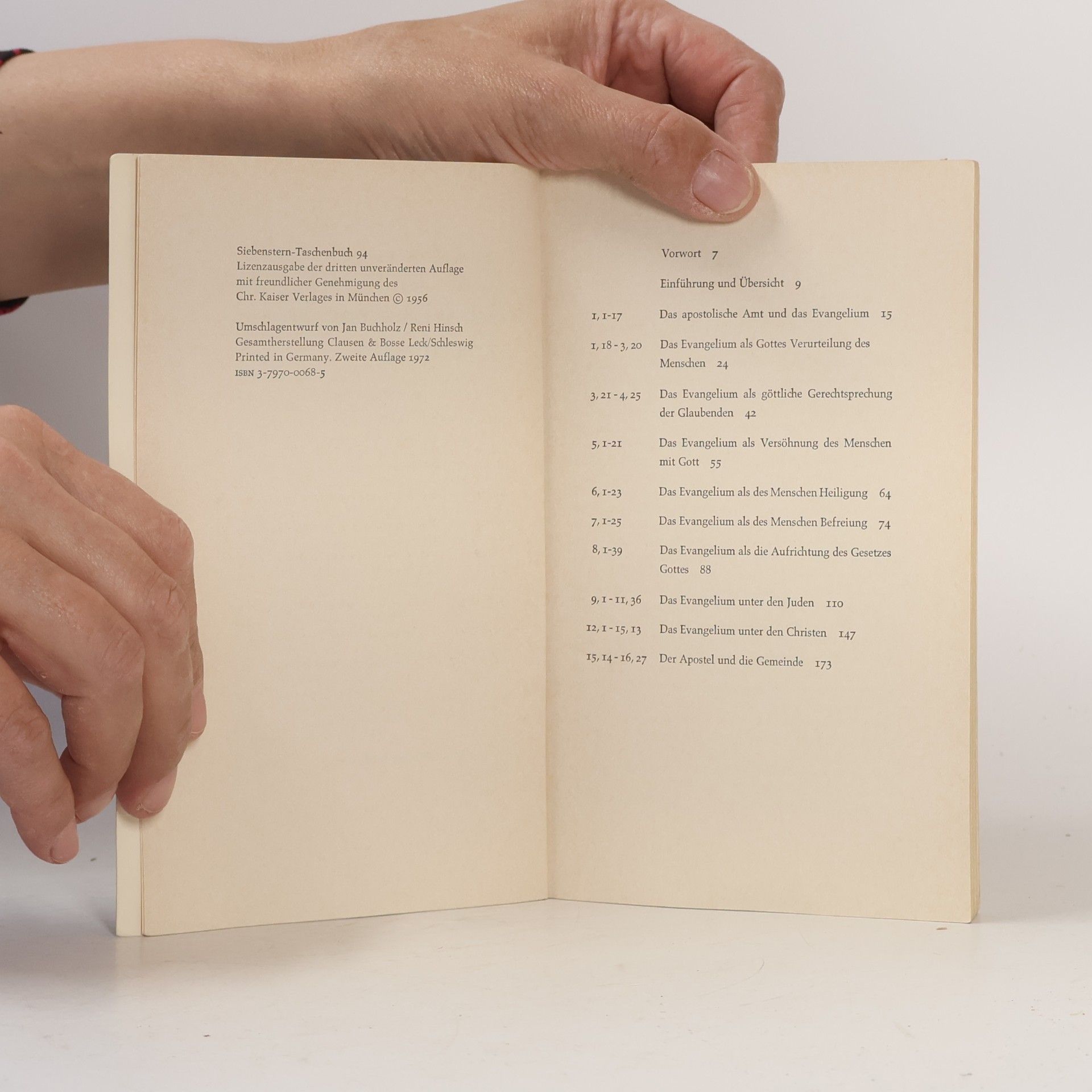 Karl Barth Kurze Erklärung des Römerbriefes