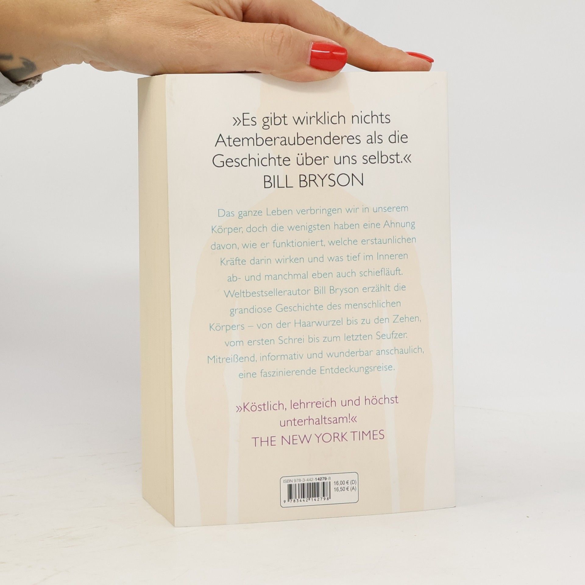 Bill Bryson Eine kurze Geschichte des menschlichen Körpers