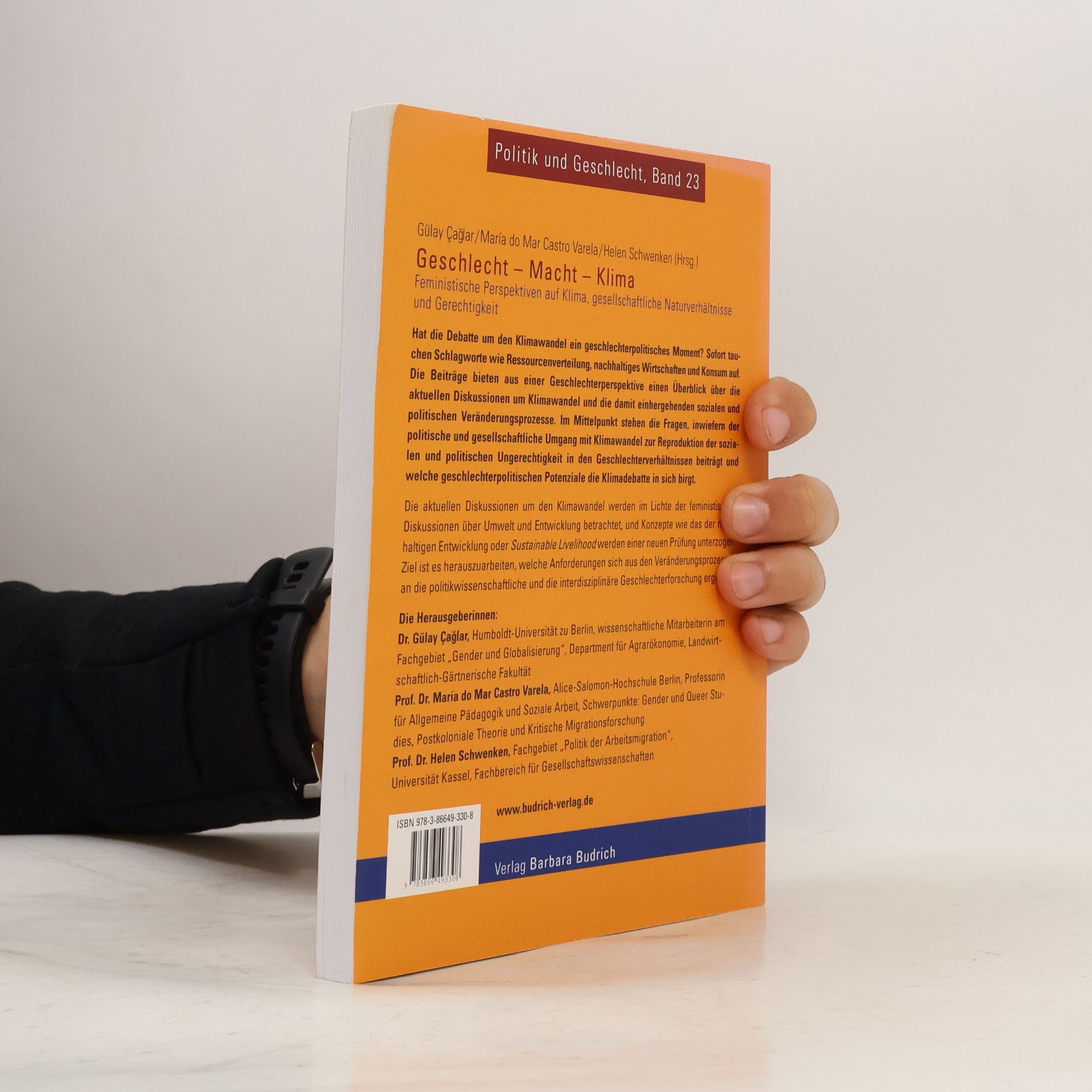 Gülay Çağlar Politik und Geschlecht - 23: Geschlecht - Macht - Klima