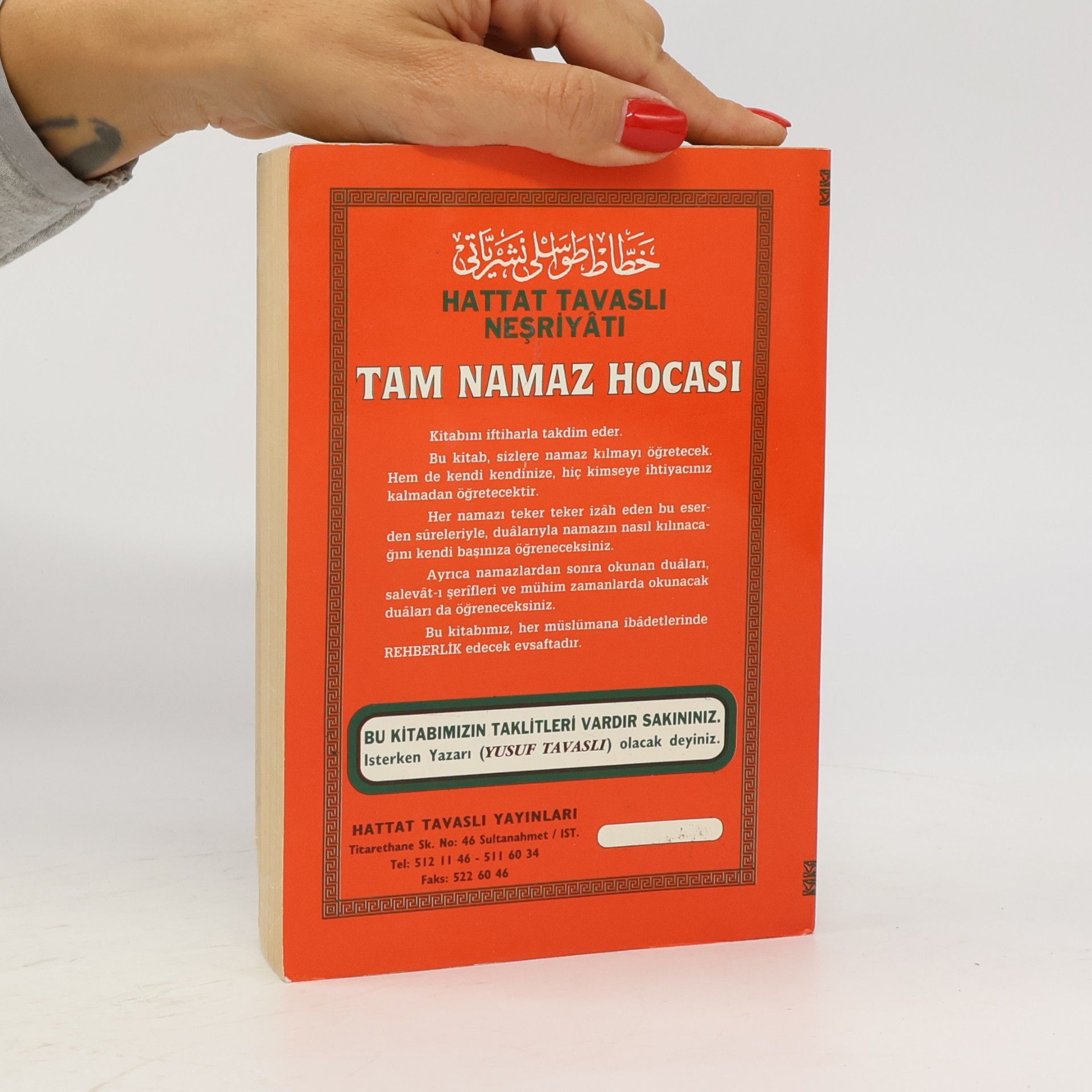 Yusuf Tavasli Tam Namaz Hocasi
