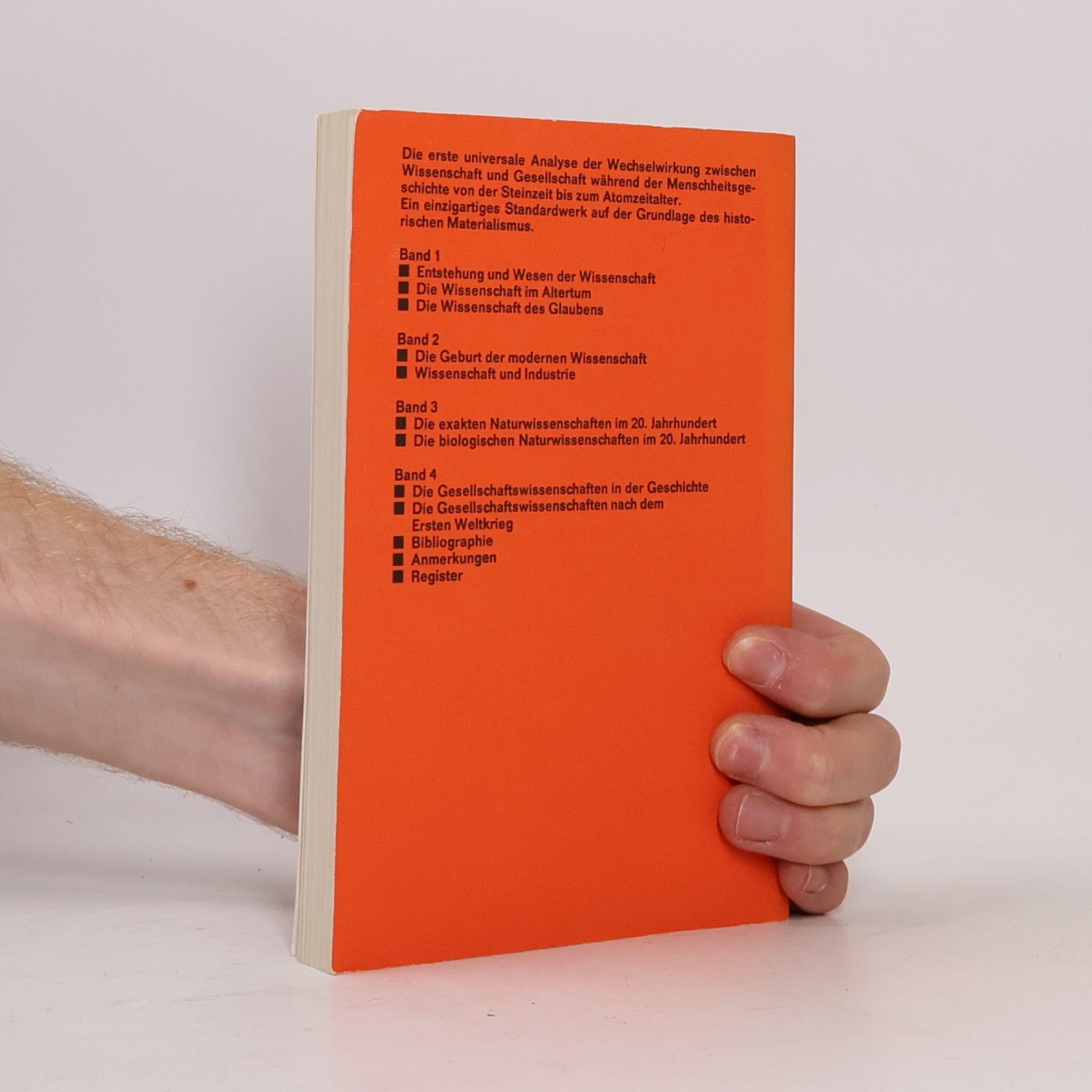 John Desmond Bernal Sozialgeschichte der Wissenschaften 3.
