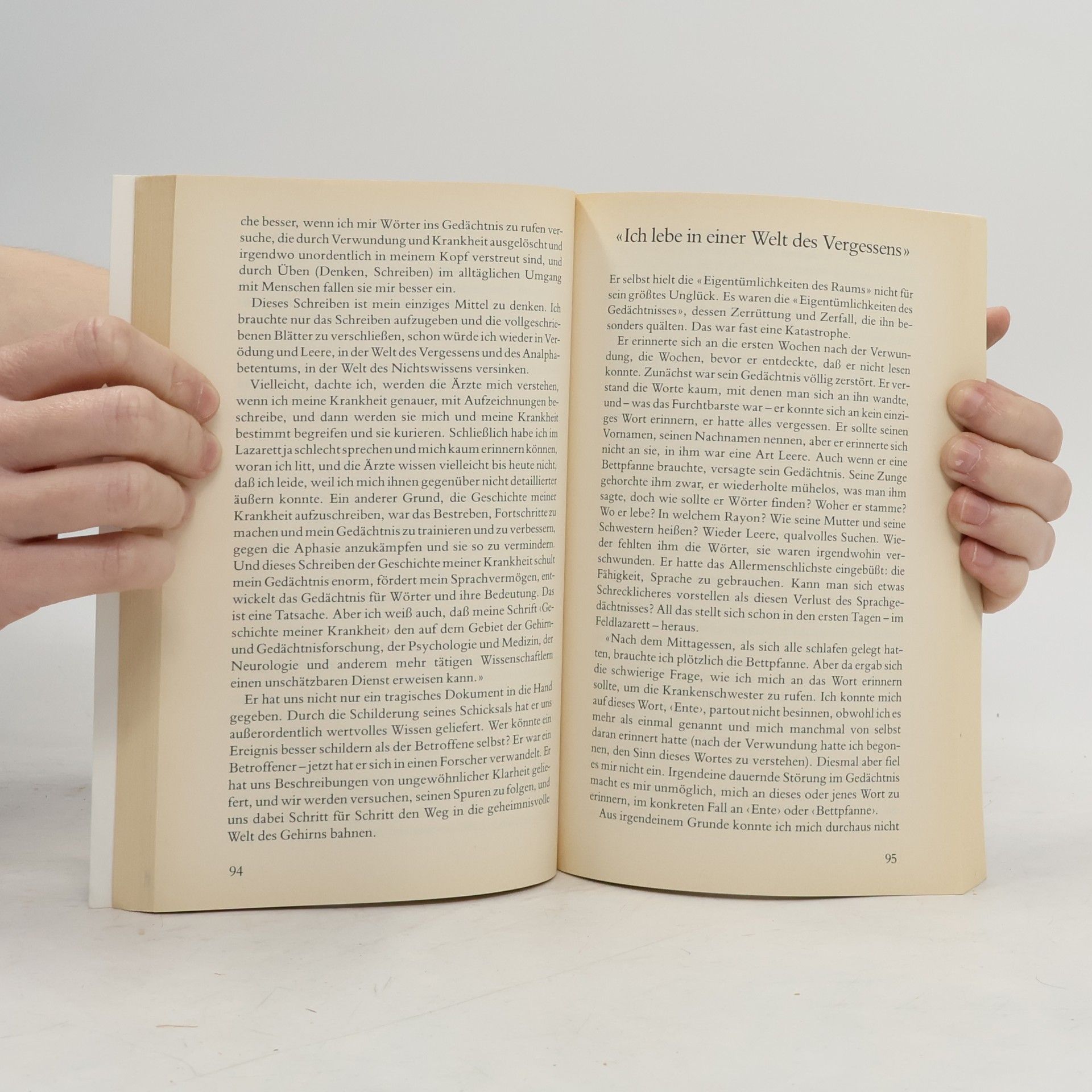 A. R. Lurija Der Mann, dessen Welt in Scherben ging