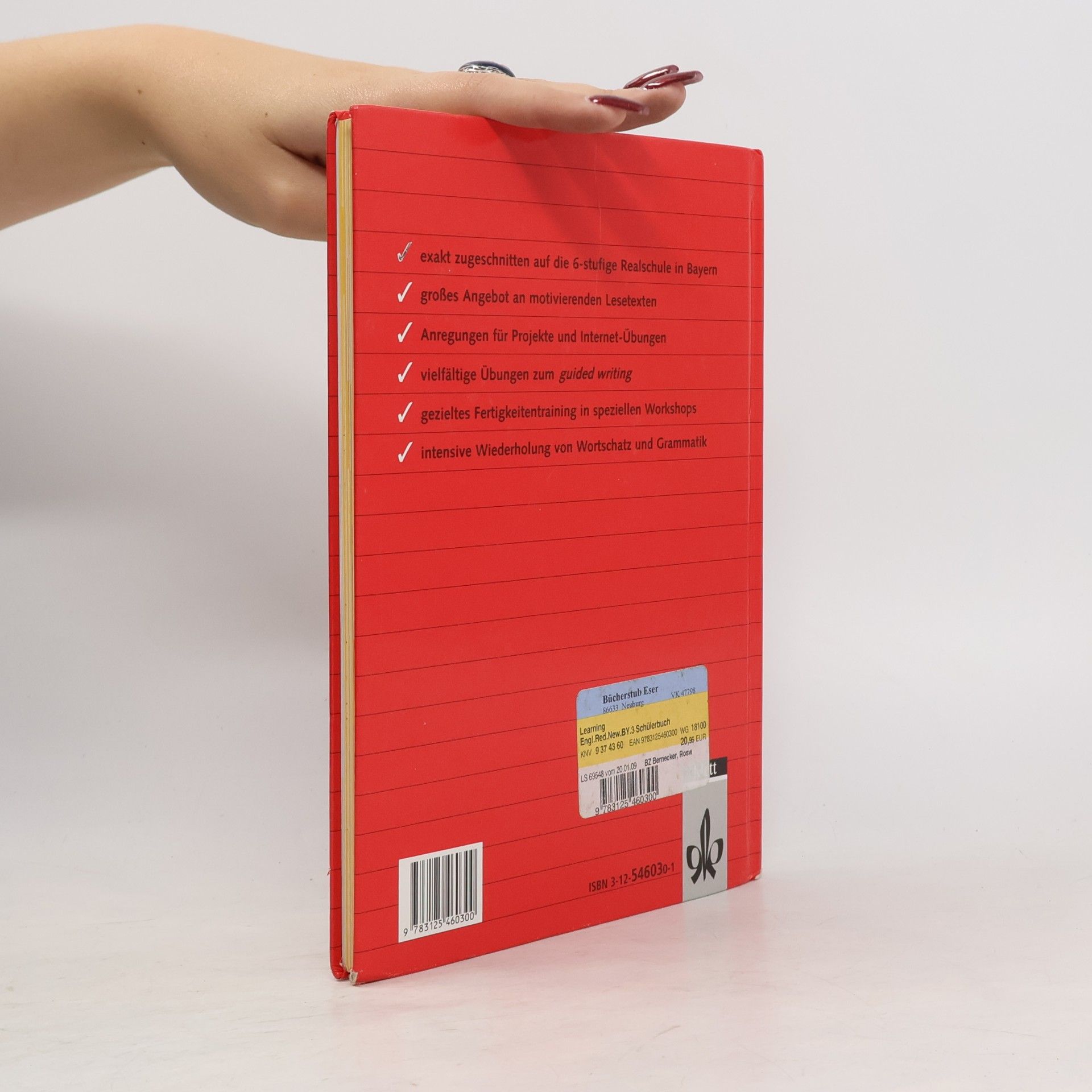 Autorenkollektiv Learning English 3 - Red line new Bayern