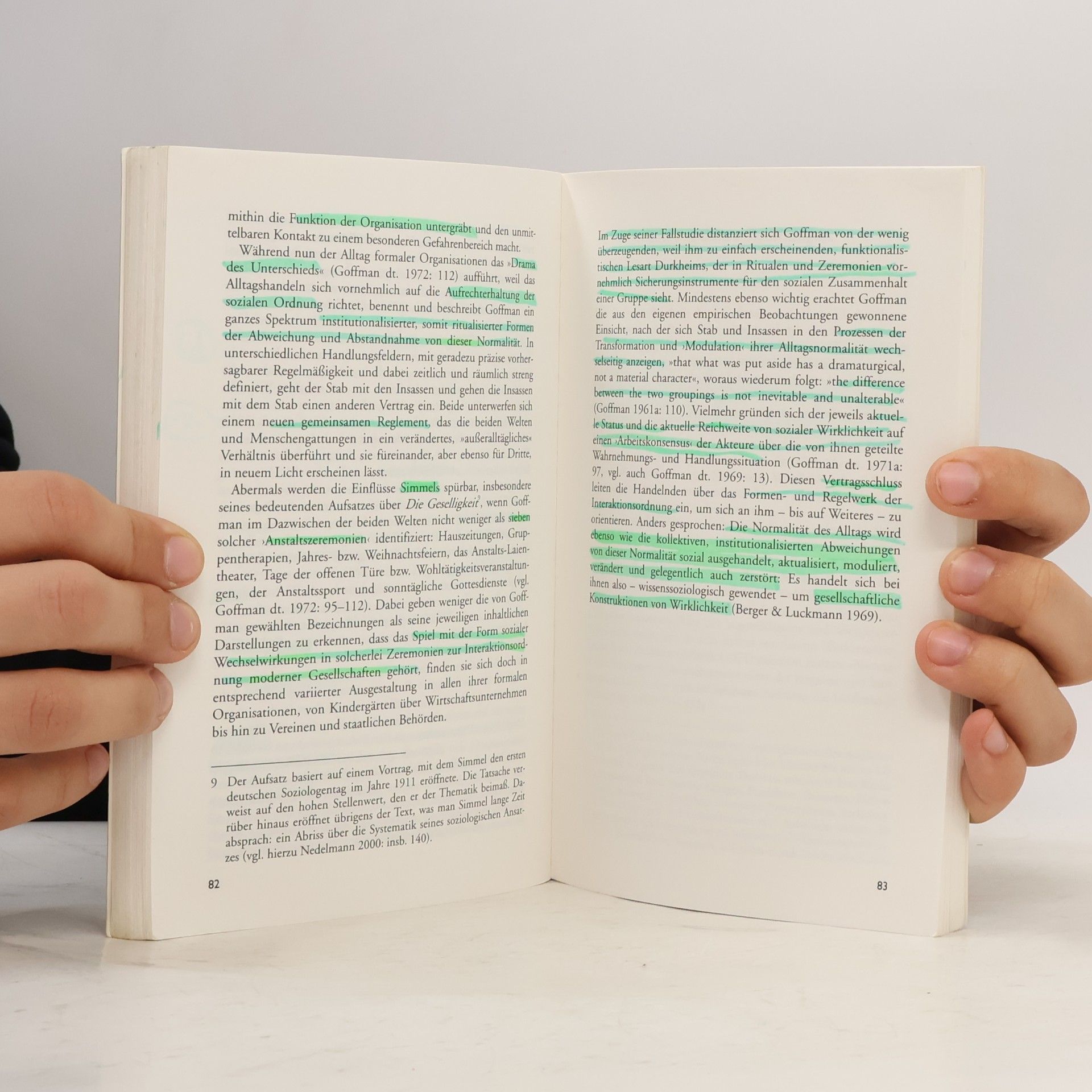 Jürgen Raab Klassiker der Wissenssoziologie: Erving Goffman