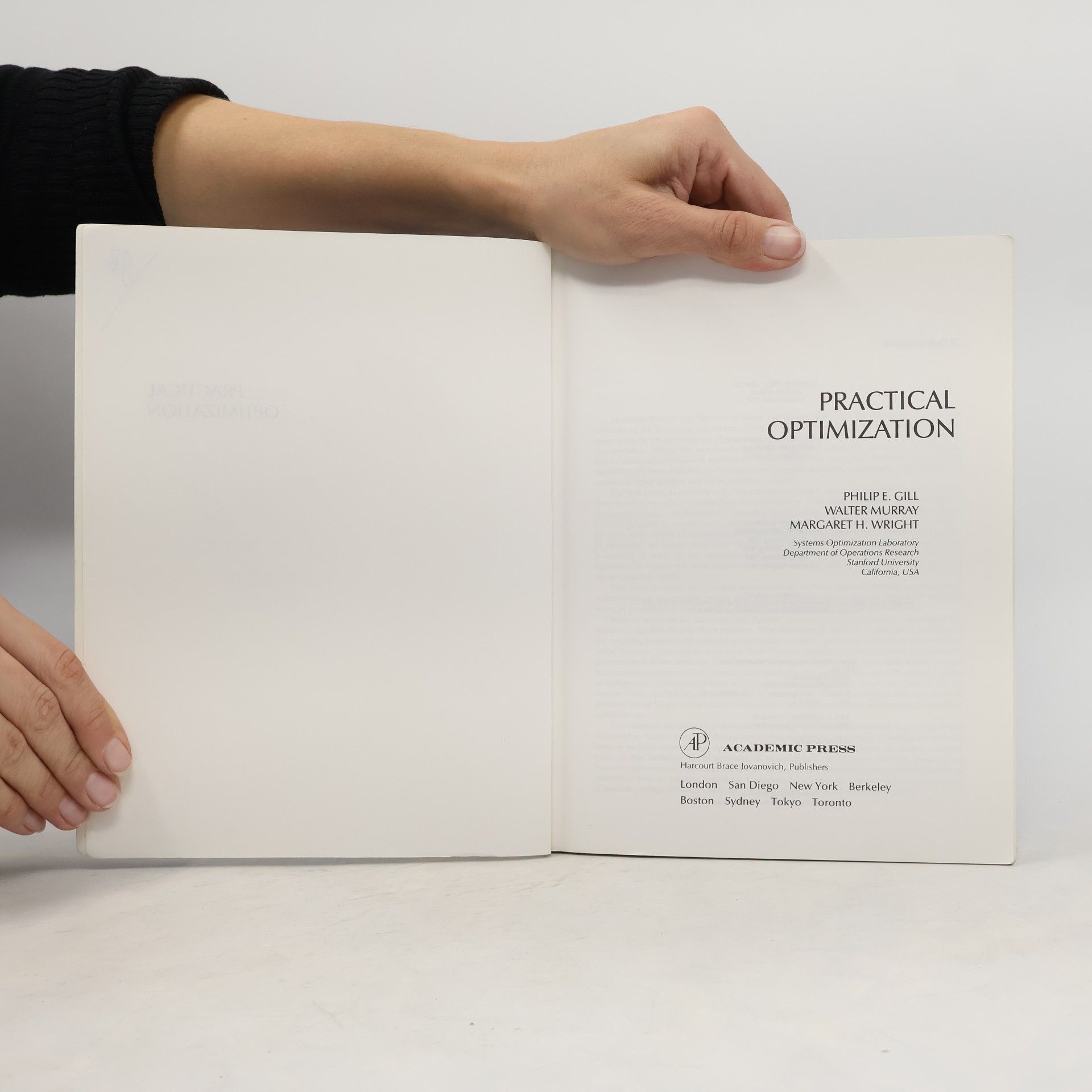 Philip Edward Gill Practical Optimization