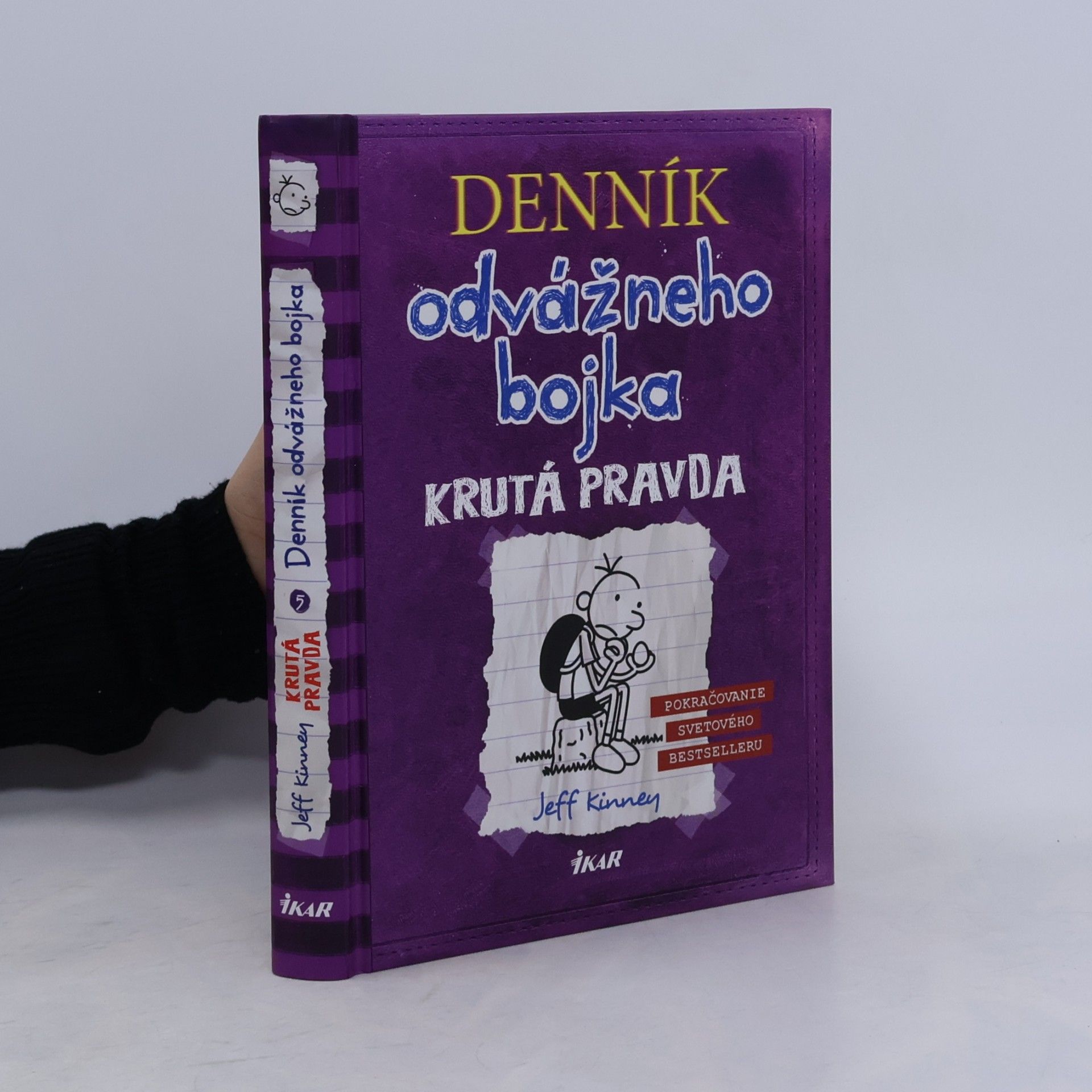 Jeff Kinney Denník odvážneho bojka 5. Krutá pravda