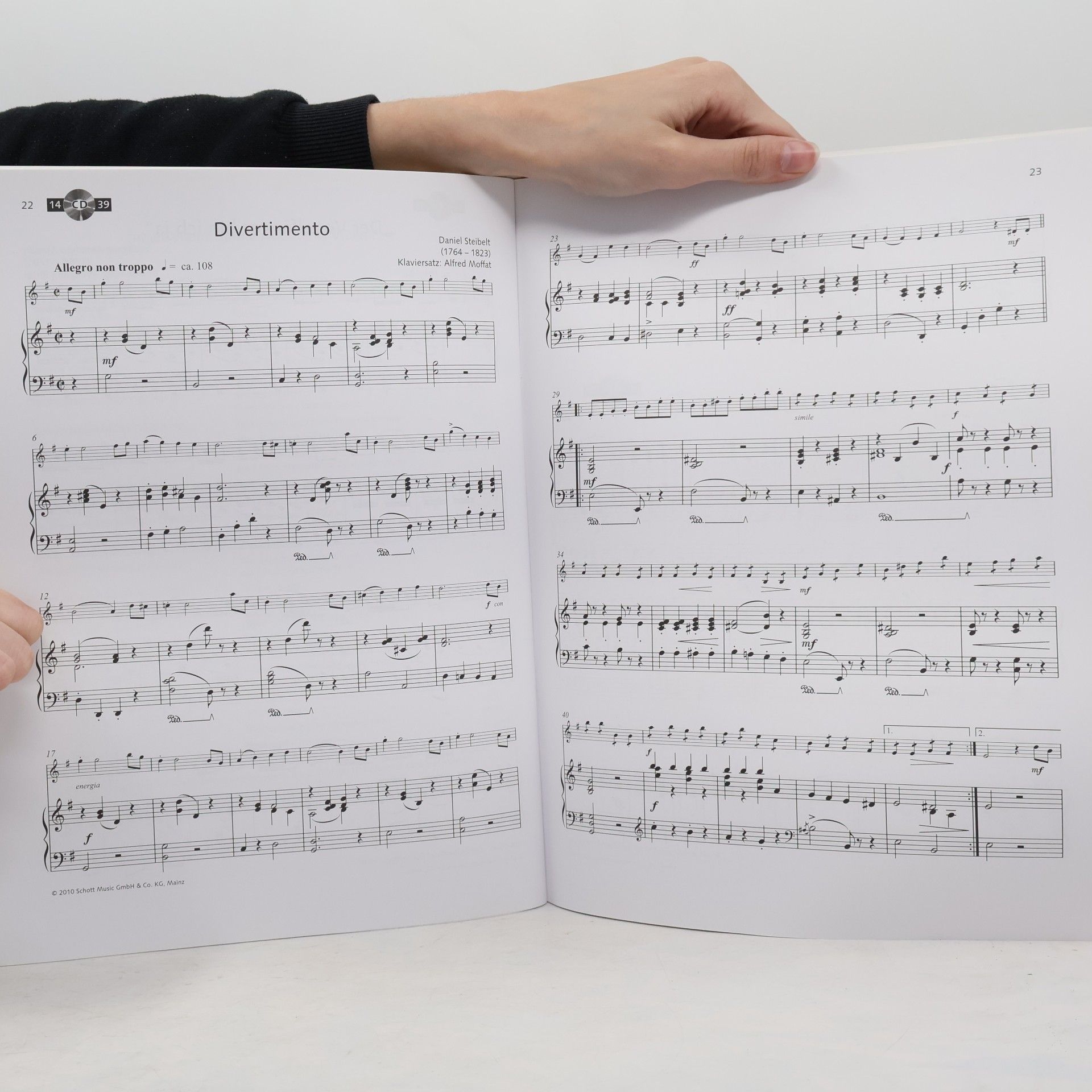 Peter Mohrs Klassik für Kinder: 25 leichte Stücke. Violine und Klavier.