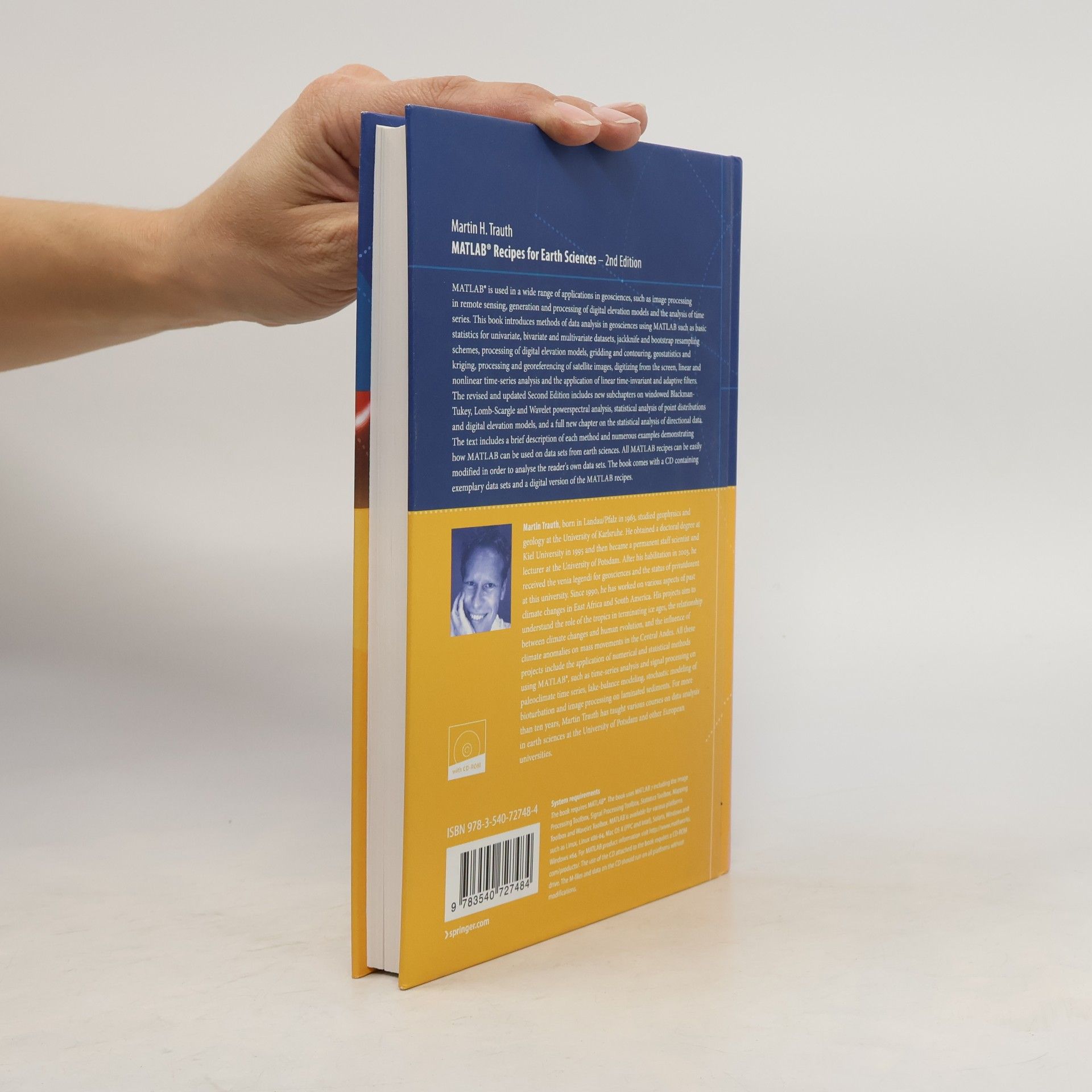 Martin H. Trauth MATLAB recipes for earth sciences