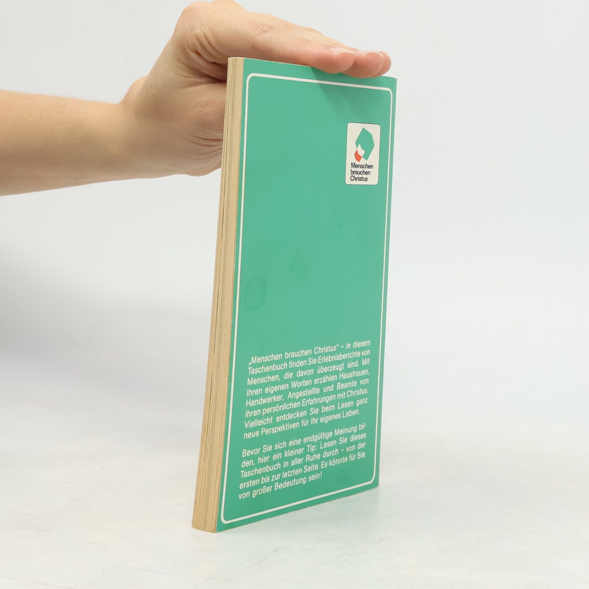 Various authors Menschen brauchen Christus
