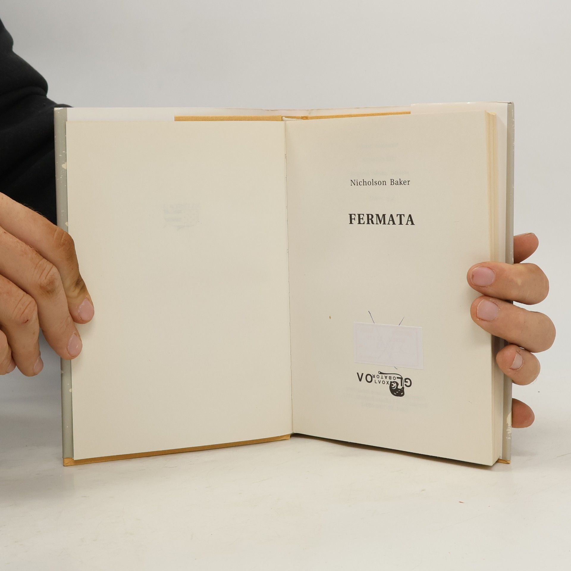 Nicholson Baker Fermata