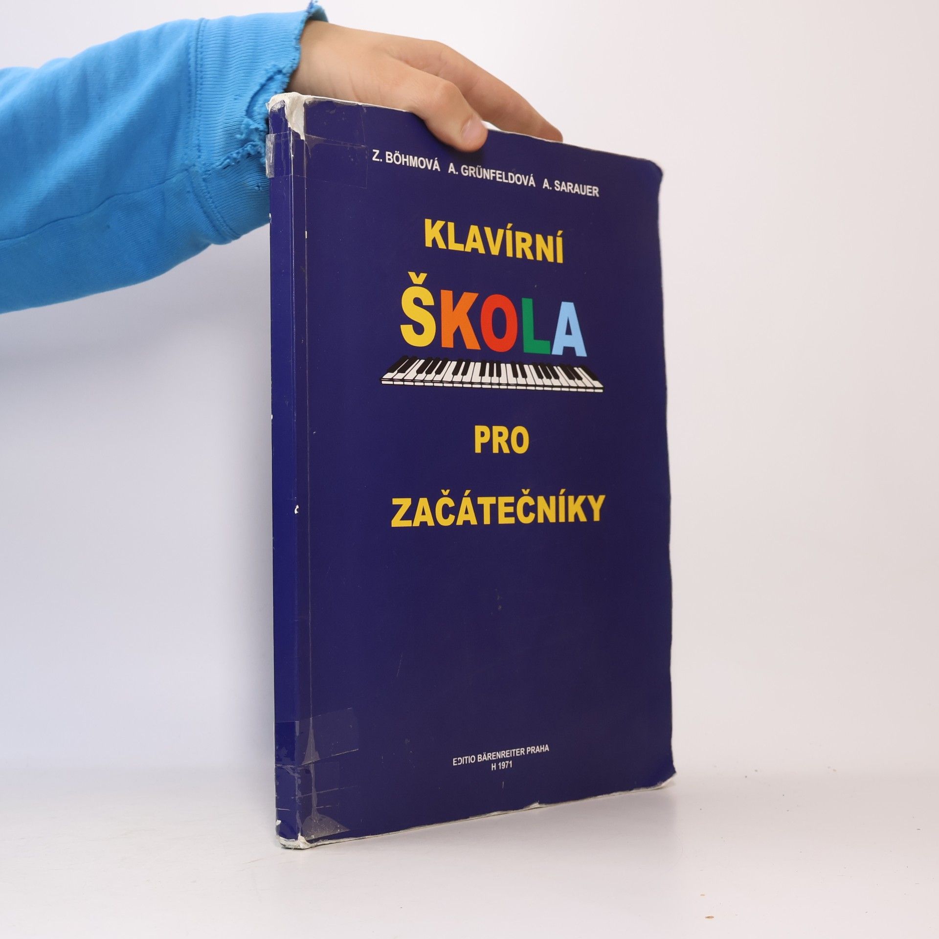 Alois Sarauer Klavírní škola pro začátečníky