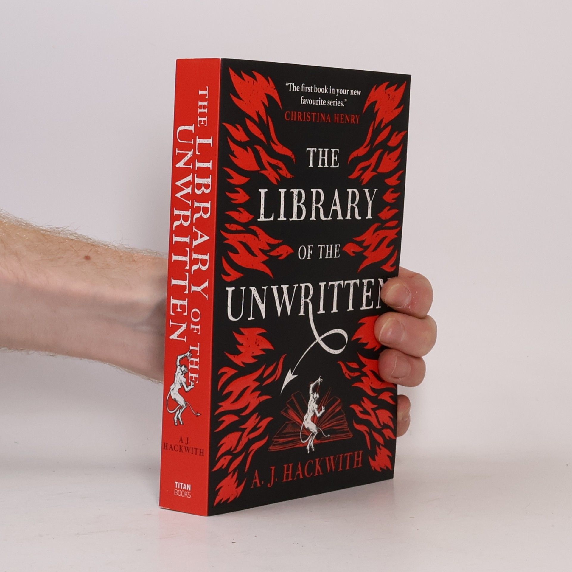 A. J. Hackwith The Library of The Unwritten