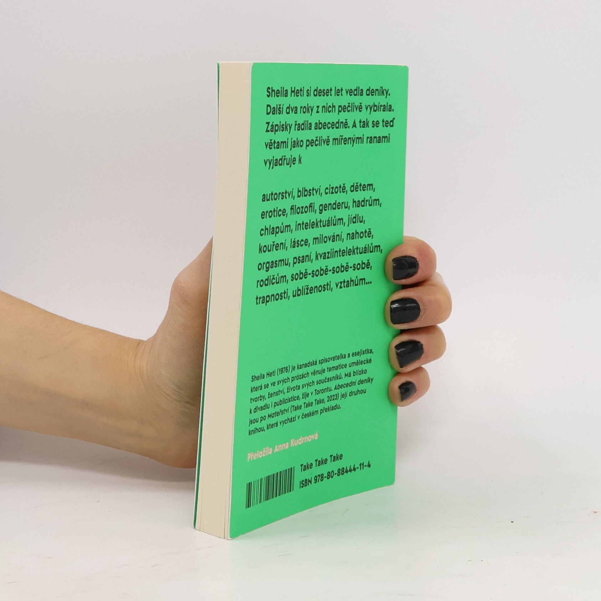 Sheila Heti Abecední deníky