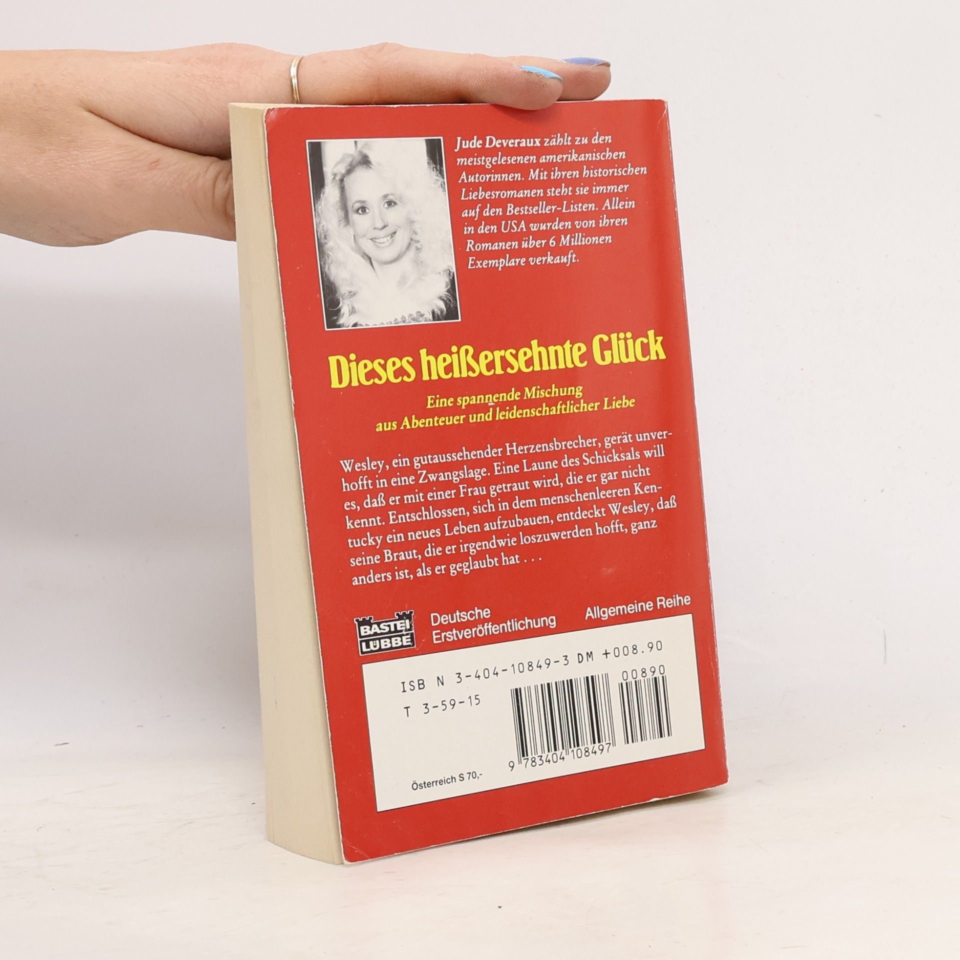 Jude Deveraux Dieses heissersehnte Glück