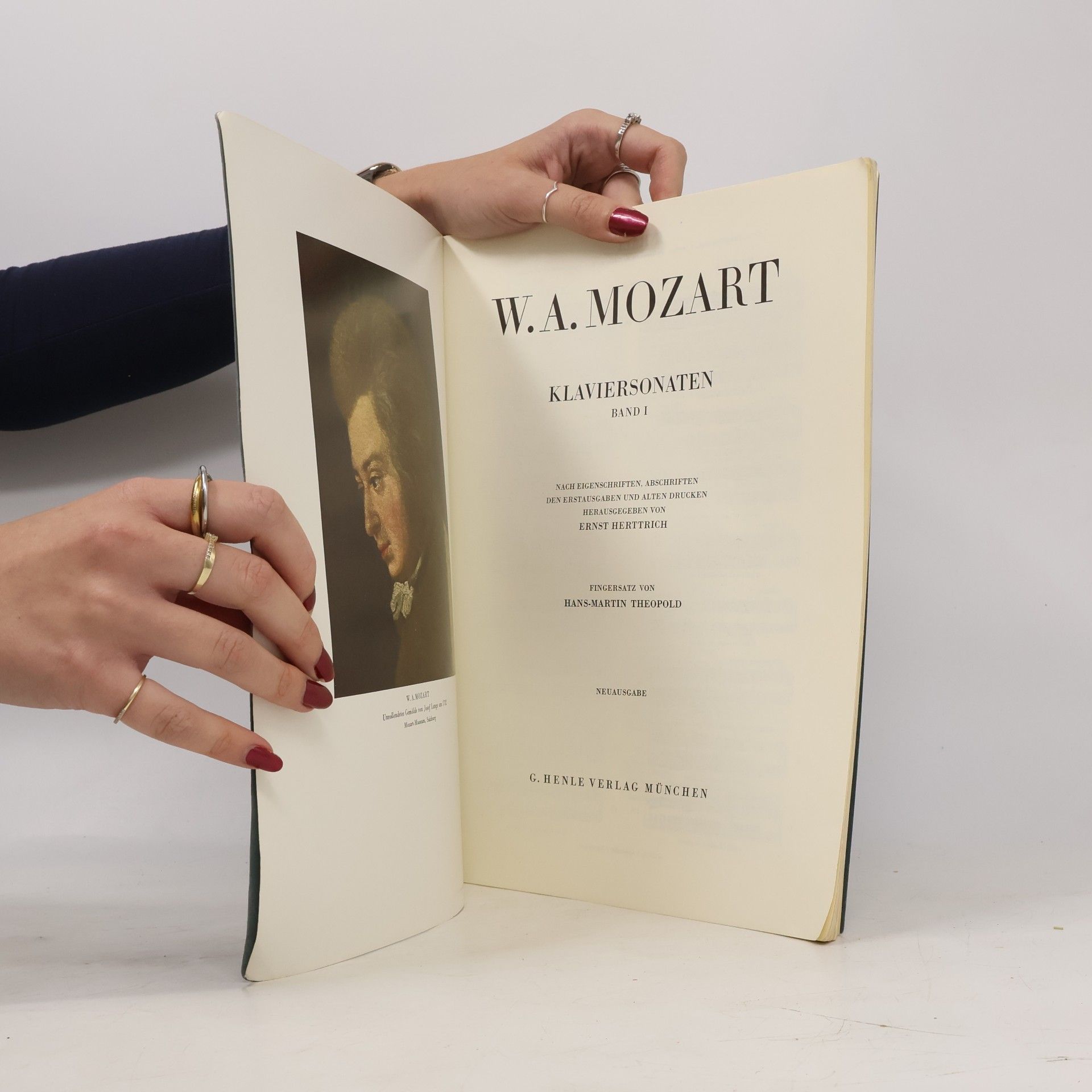 Wolfgang Amadeus Mozart Mozart. Klaviersonaten 1