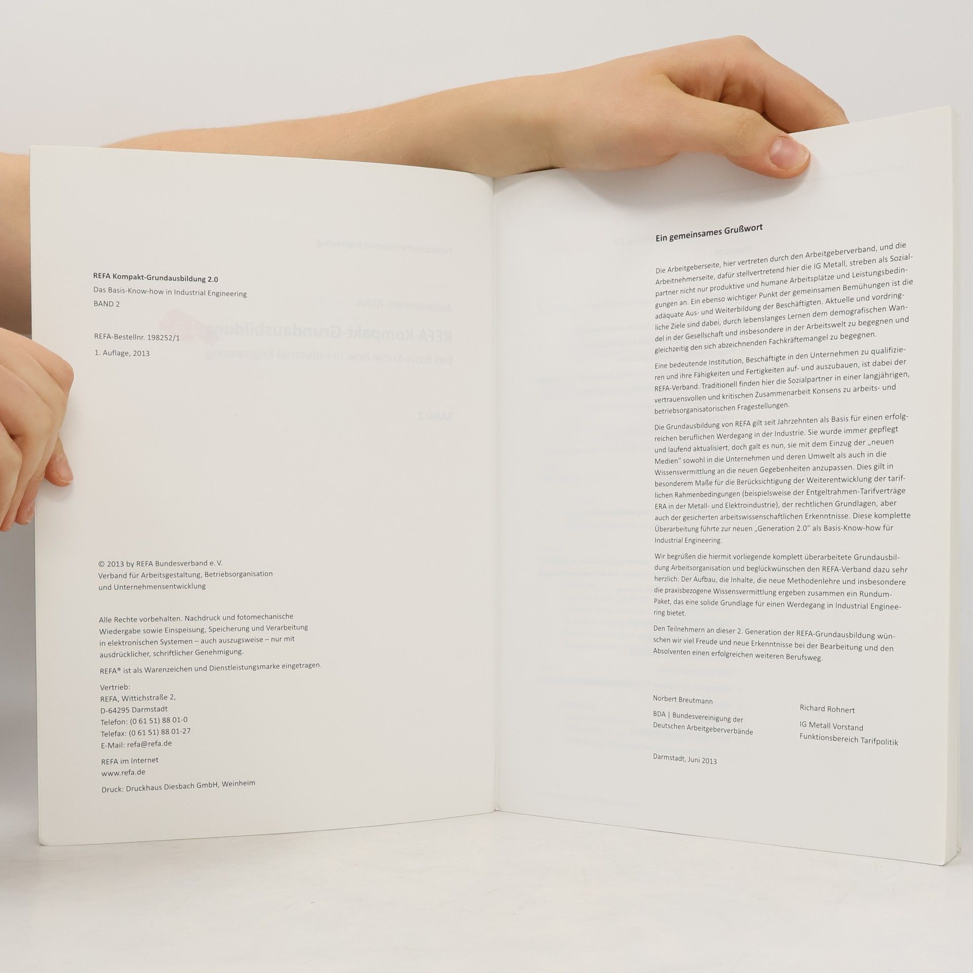 Autorenteam Refa REFA Kompakt-Grundausbildung 2.0. Bd. 2