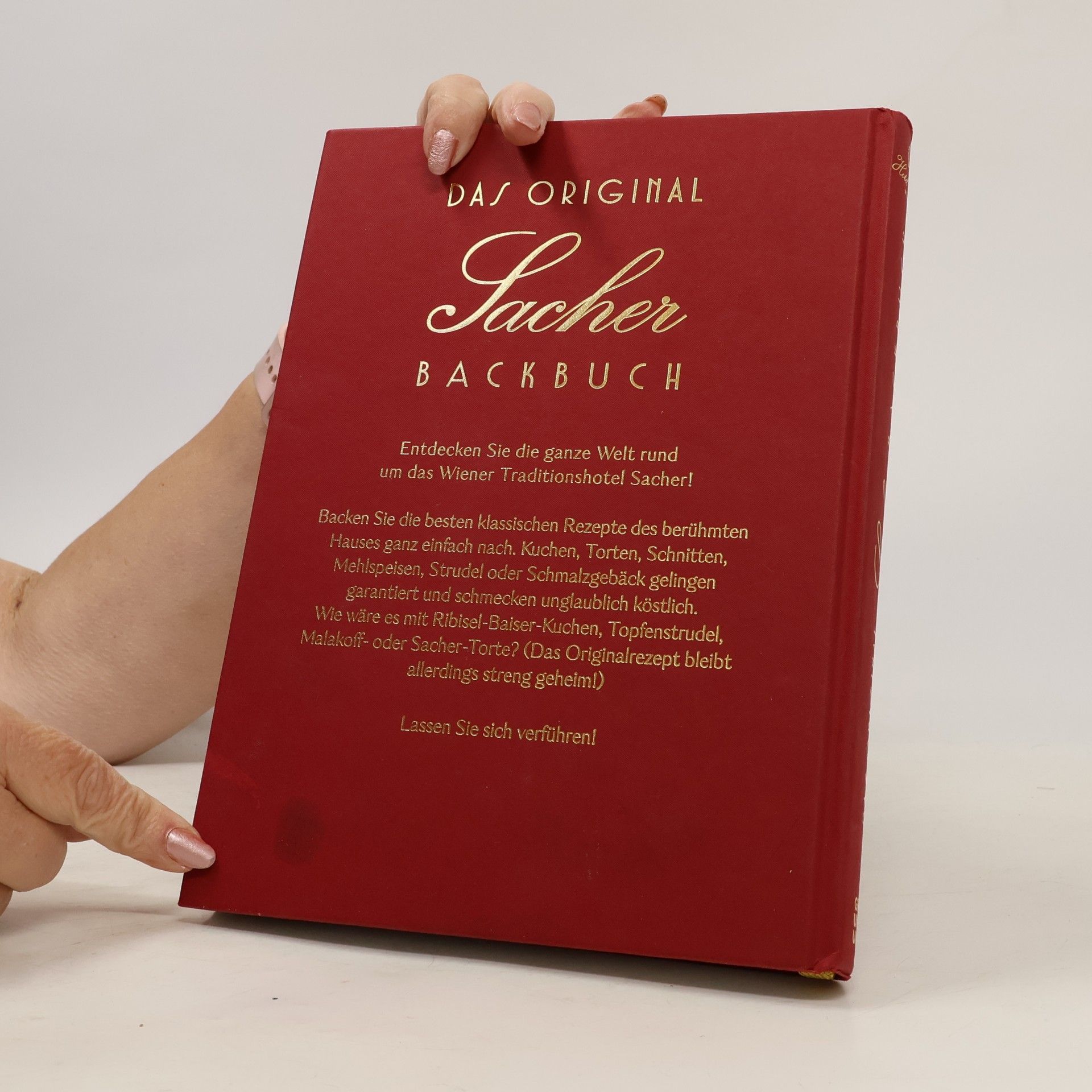 Dominik Stolzer Das original Sacher Backbuch