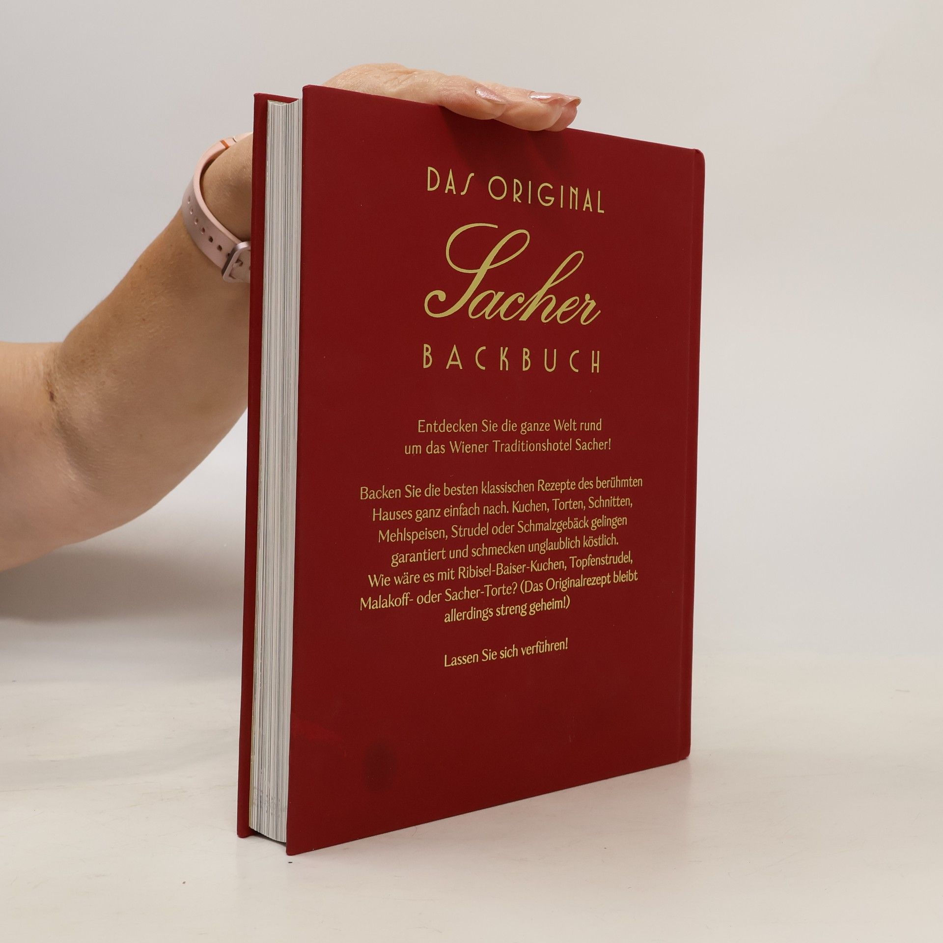 Dominik Stolzer Das original Sacher Backbuch