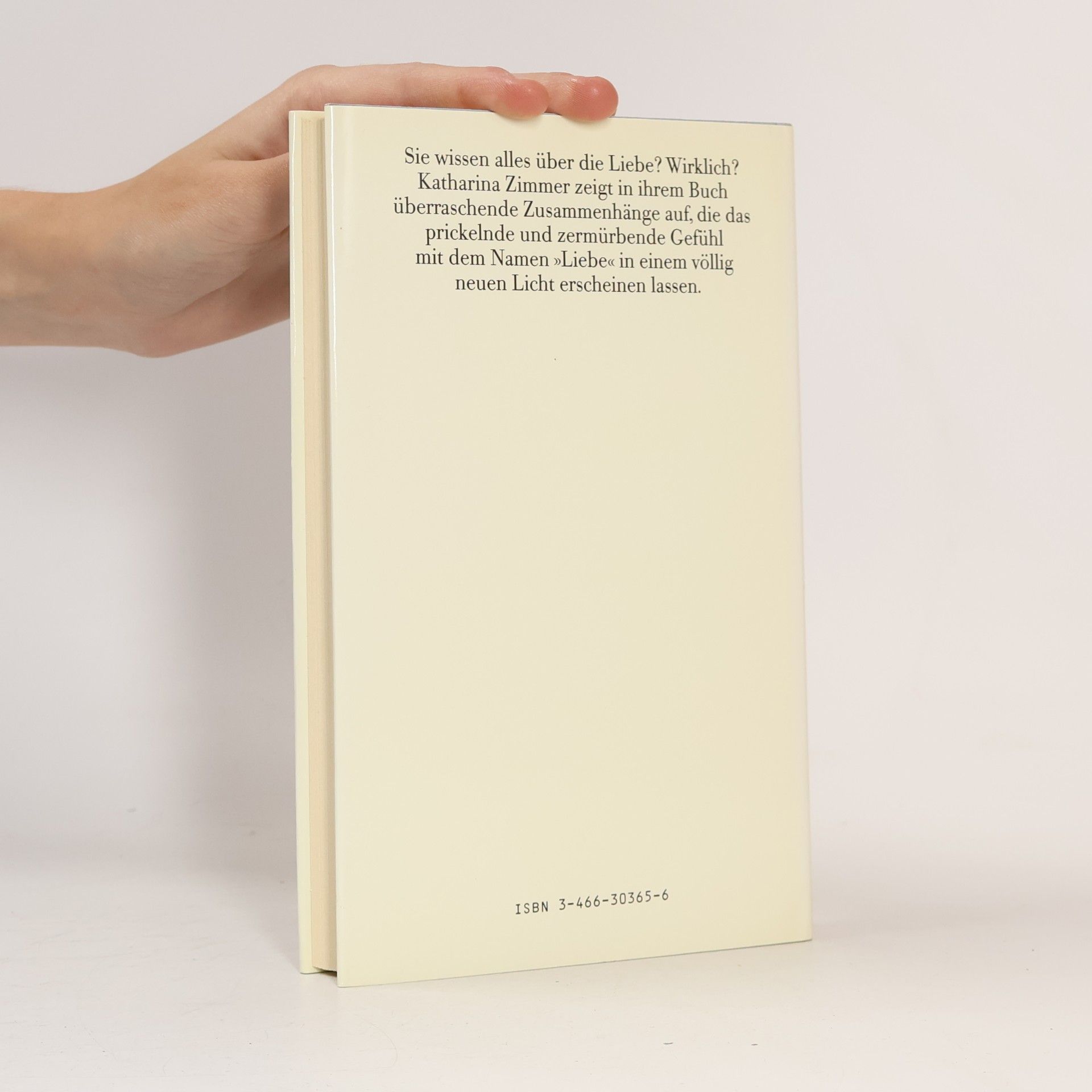 Katharina Zimmer Liebe - ein Wort, oder was?