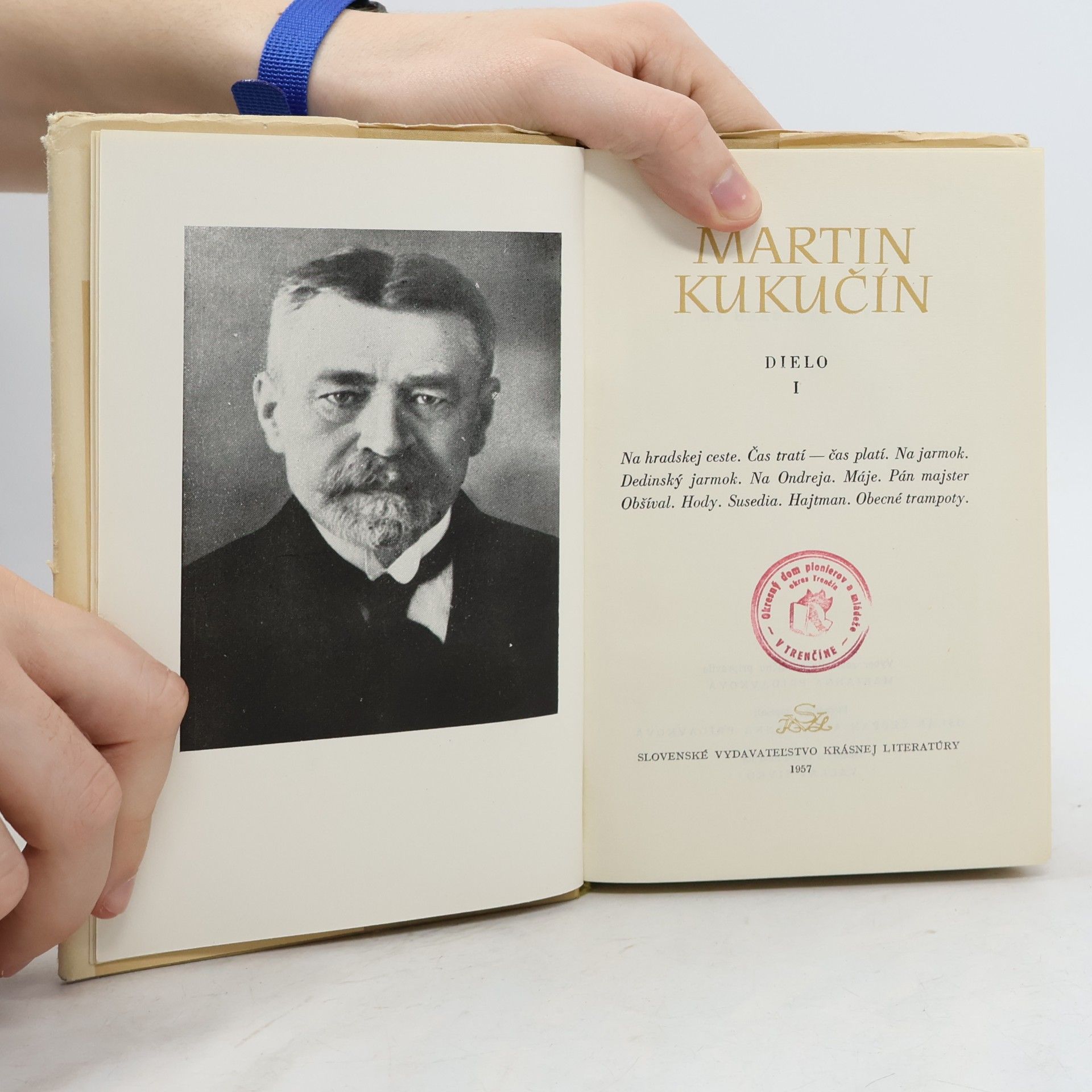 Martin Kukučín Dielo I