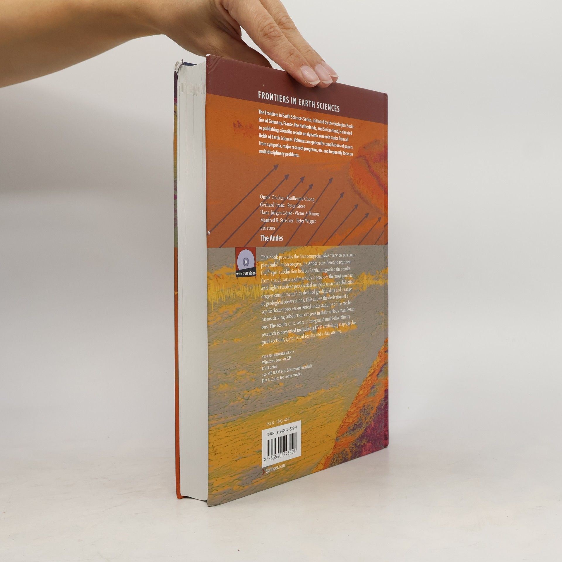 Onno Oncken Frontiers in Earth Sciences: The Andes