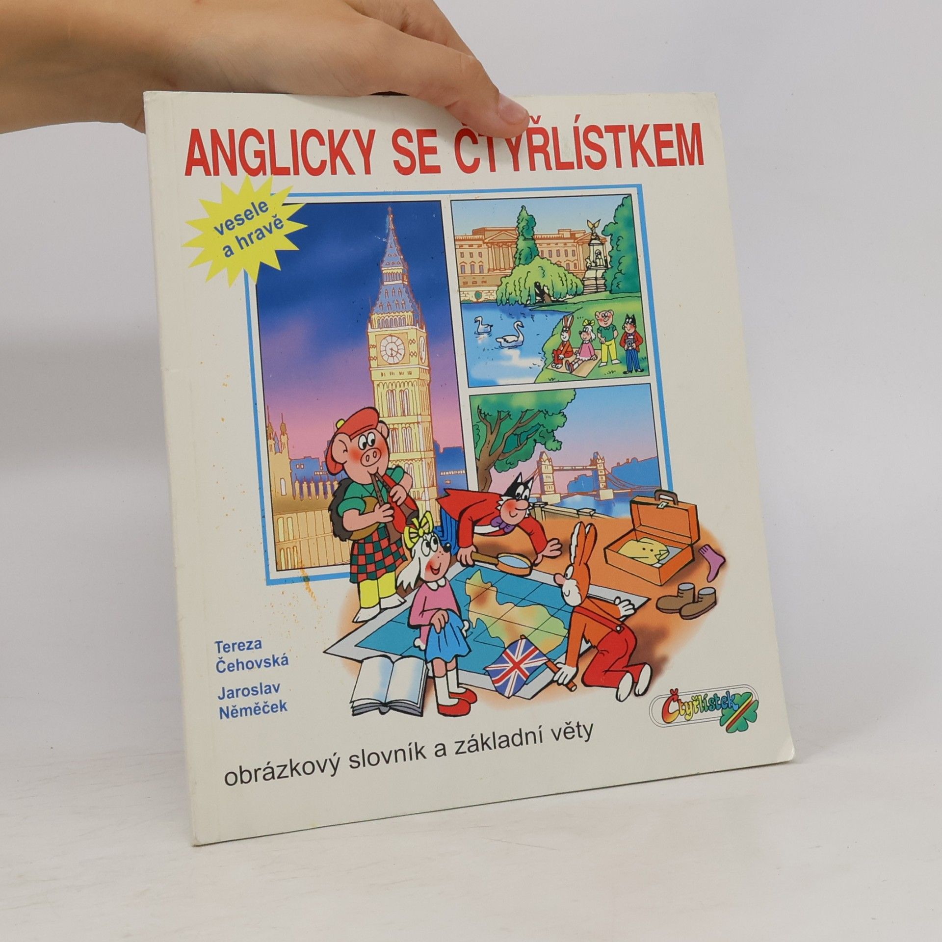 Tereza Čechovská Anglicky se čtyřlístkem.