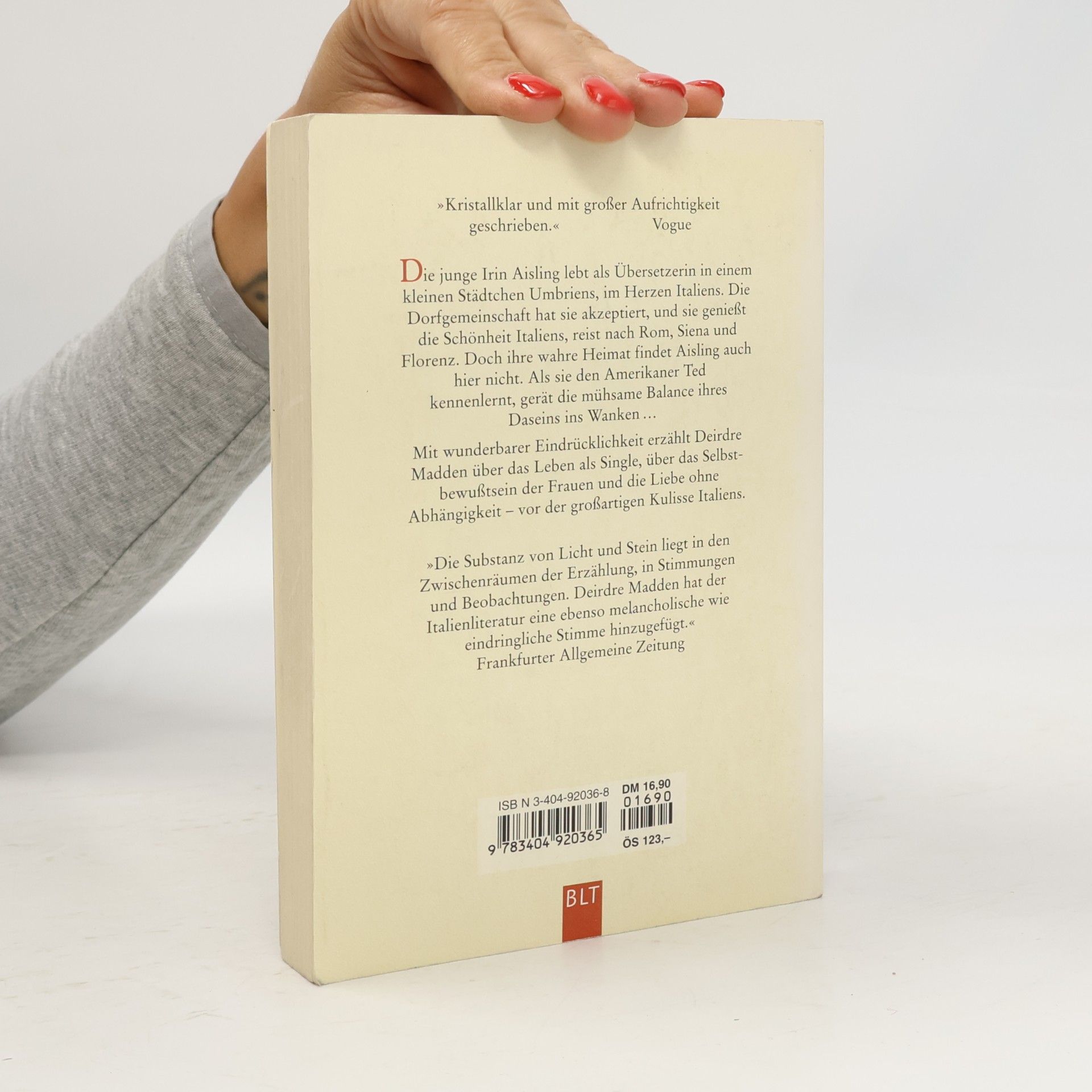 Deirdre Madden Licht und Stein
