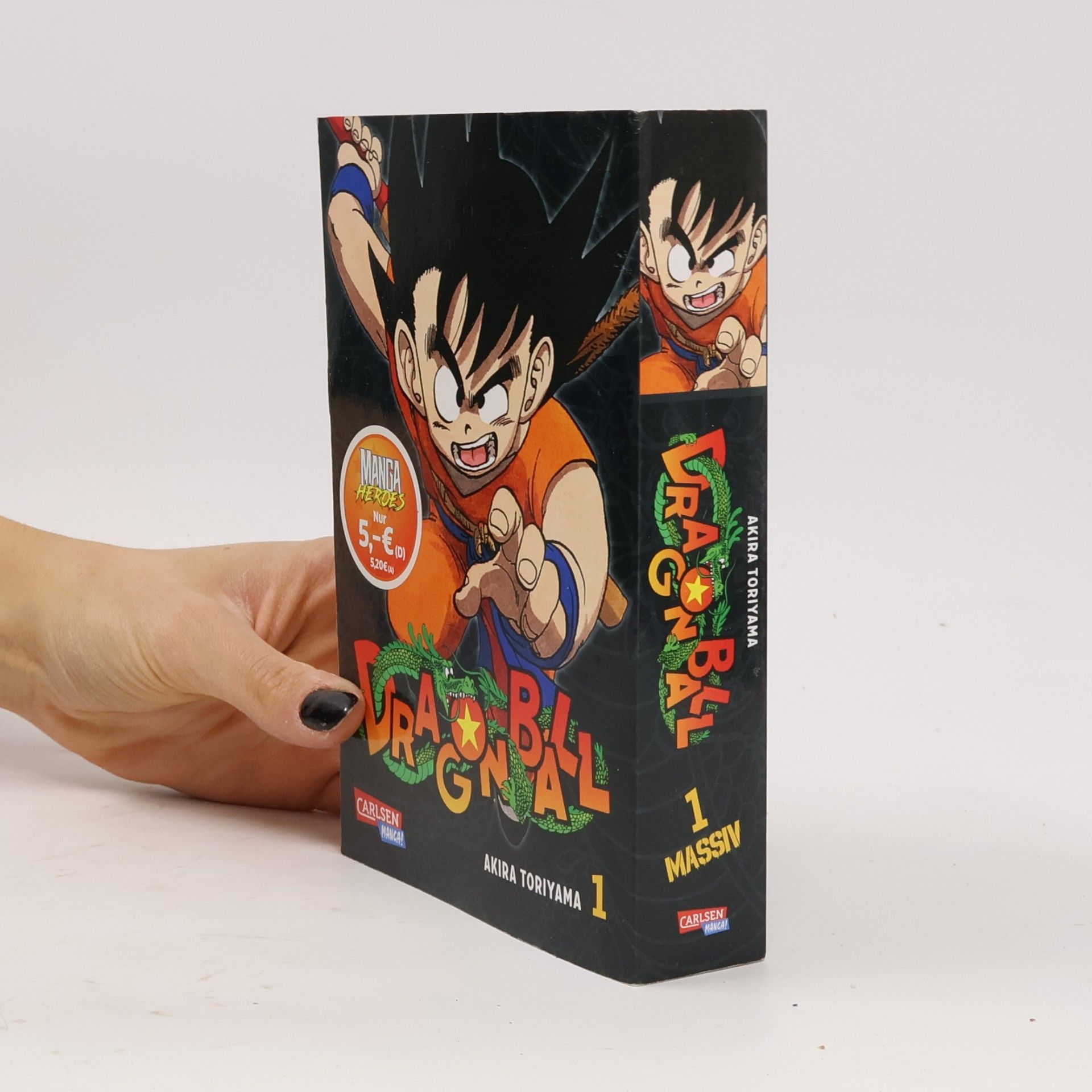 Akira Toriyama Dragon Ball Massiv 1 (3in1): Das Geheimnis der Drachenkugeln. Der Meister des Kamehame-Ha. Kamesennins Kampfschule