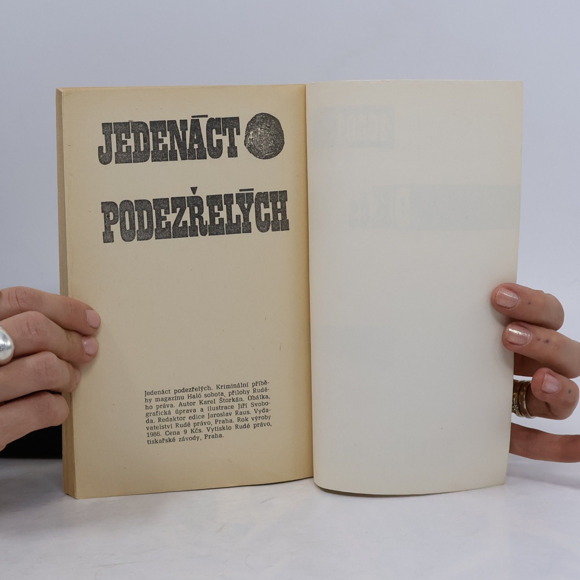 Karel Štorkán Jedenáct podezřelých