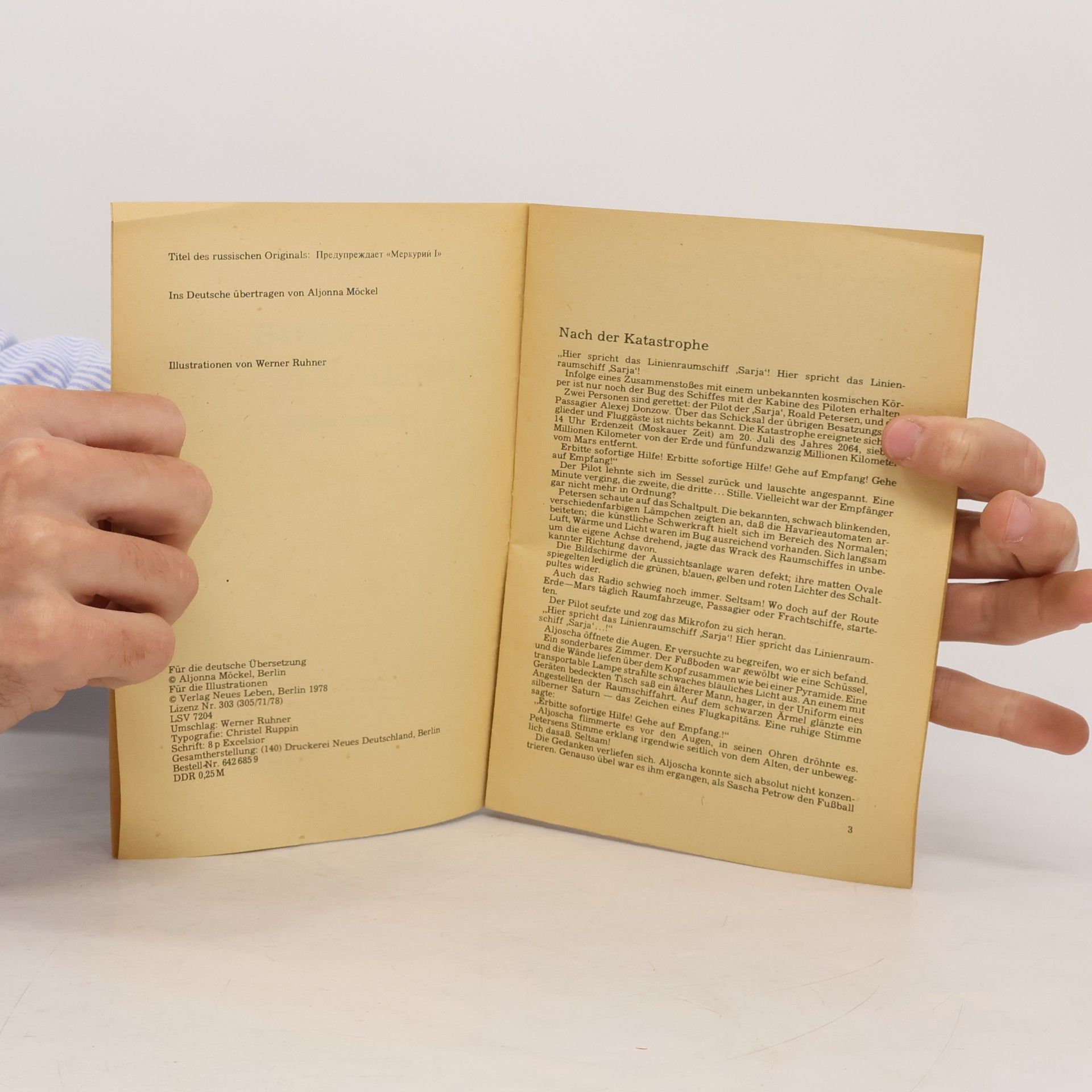 Lew Stekolnikow Der seltsame Funkspruch
