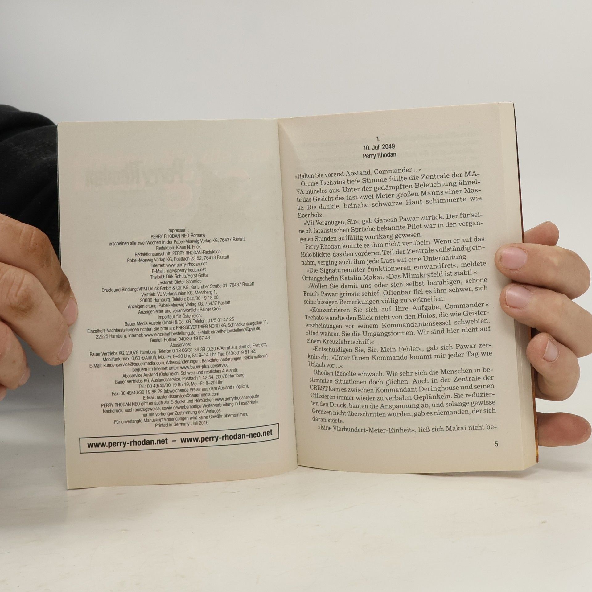 Rüdiger Schäfer Perry Rhodan NEO. Zentrum des Zorns
