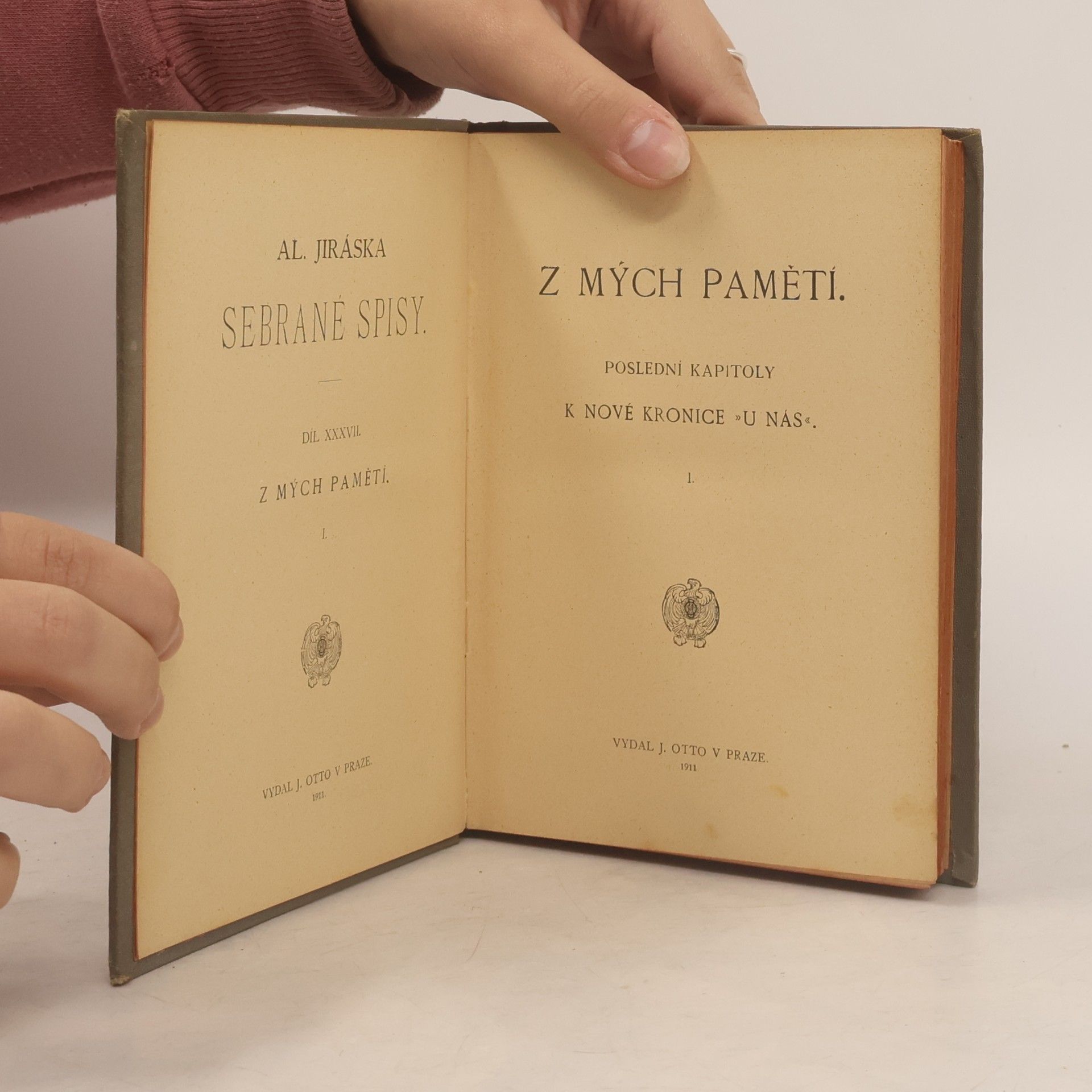 Alois Jirásek Sebrané spisy Aloise Jiráska. Z mých pamětí. Sv. 37