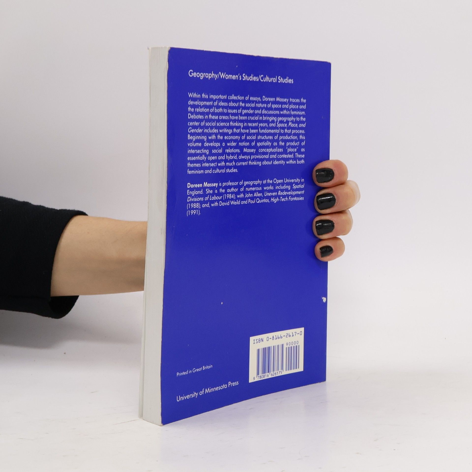 Doreen B. Massey Space, Place, and Gender
