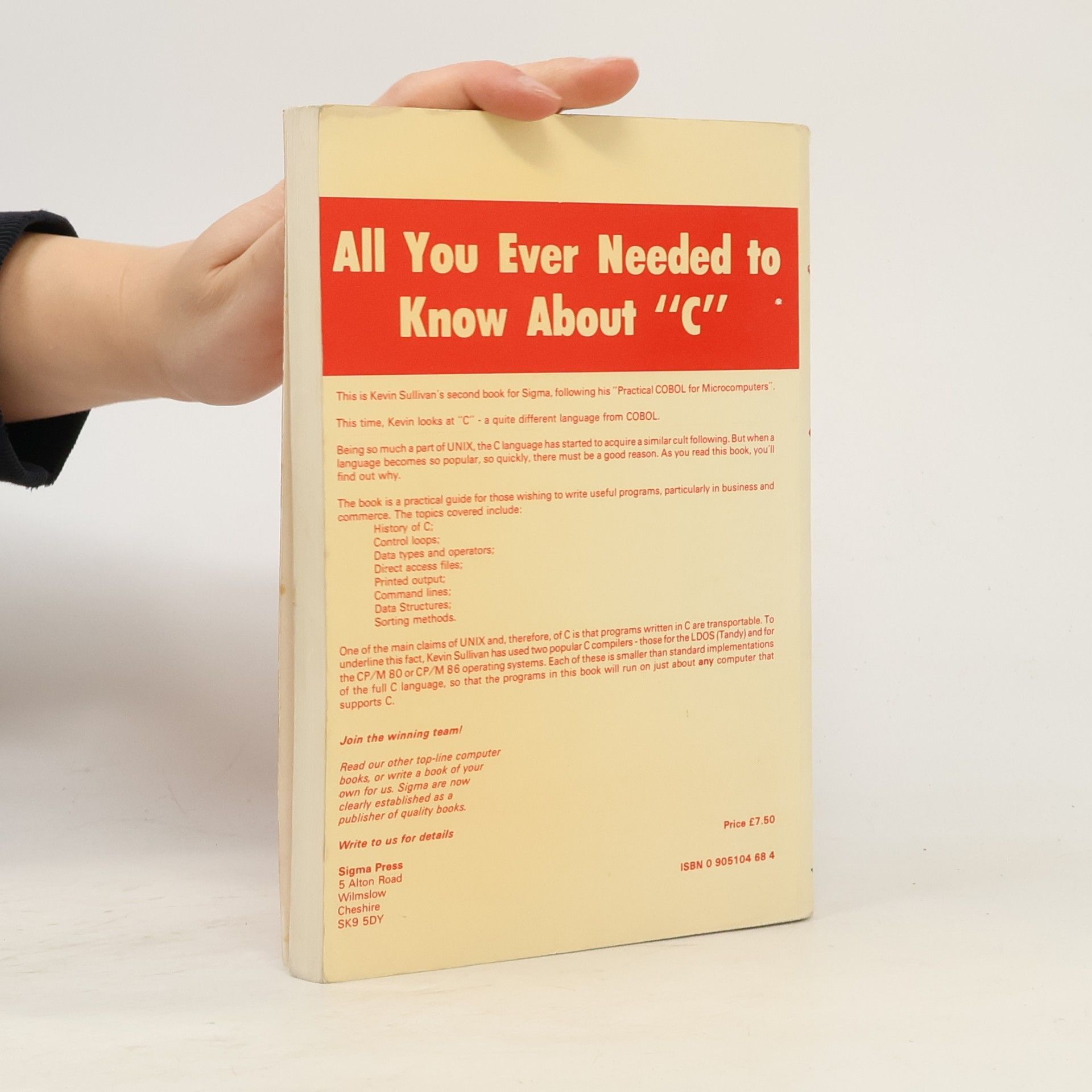 Kevin Sullivan Big Red Book of C
