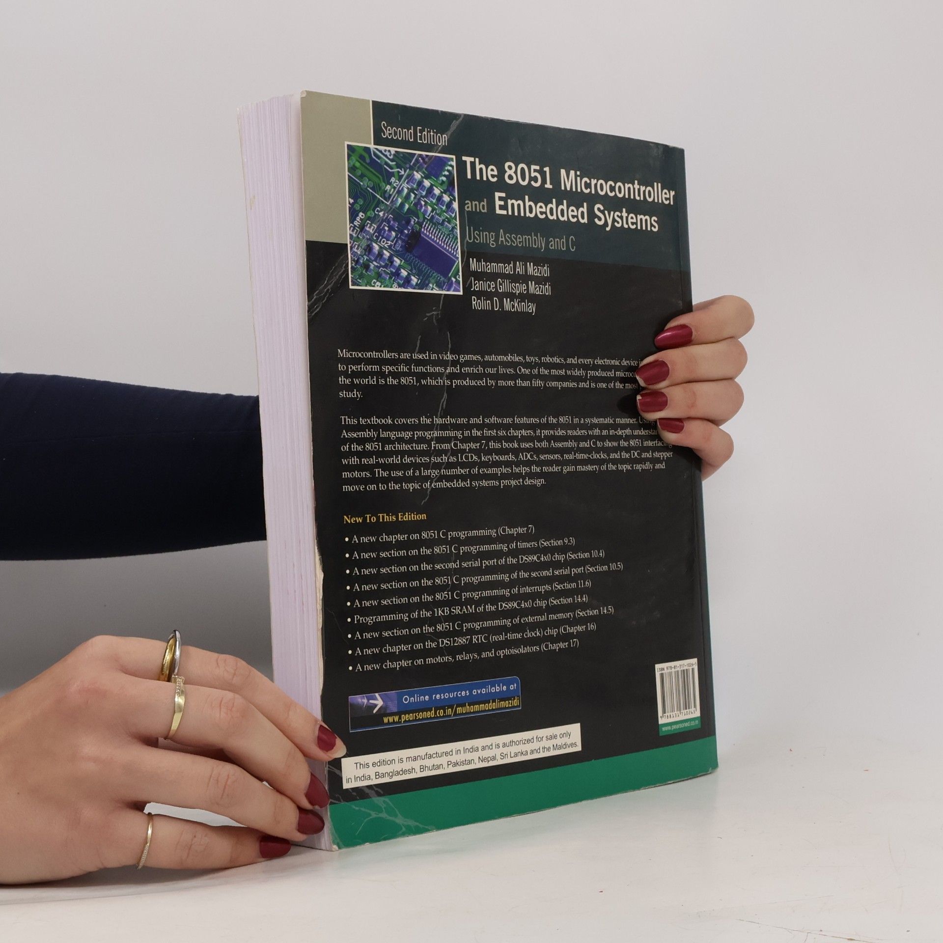 Muhammad Ali Mazidi The 8051 Microcontroller and Embedded Systems