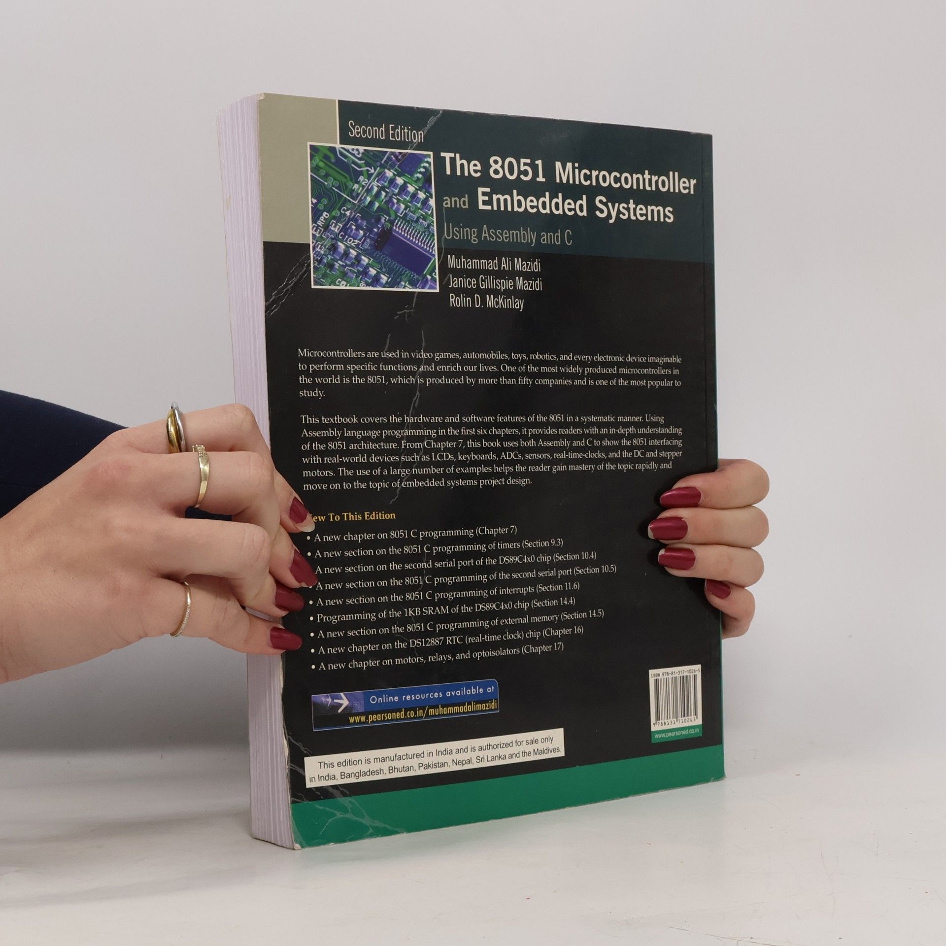 Muhammad Ali Mazidi The 8051 Microcontroller and Embedded Systems