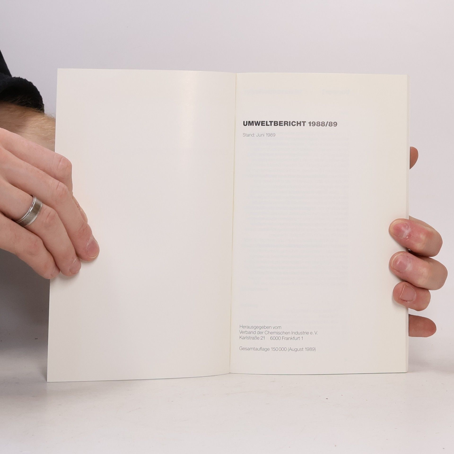 kolektiv Umweltbericht 1988/89