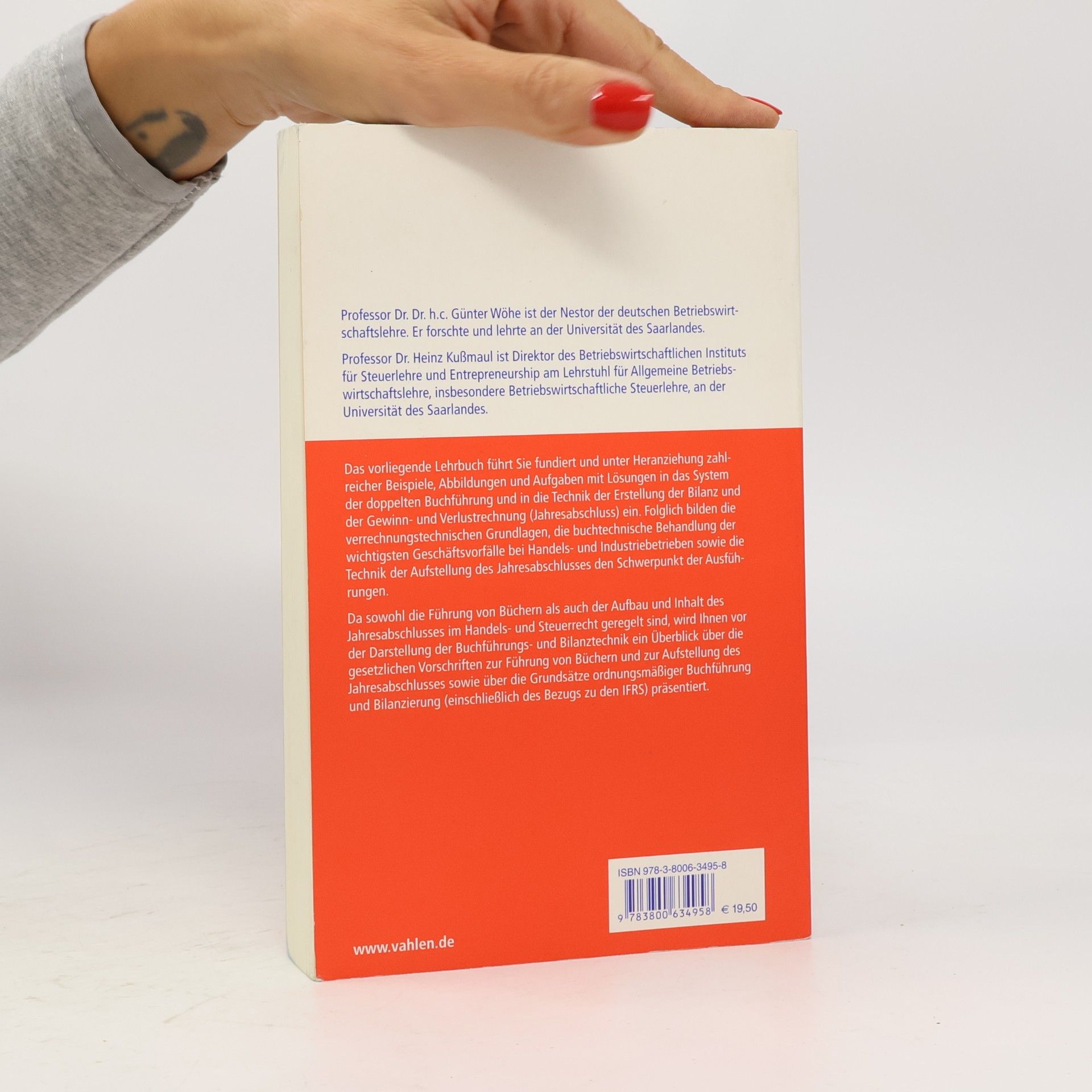 Günter Wöhe Vahlens Lehrbücher - 6: Grundzüge der Buchführung und Bilanztechnik - 6. Auflage