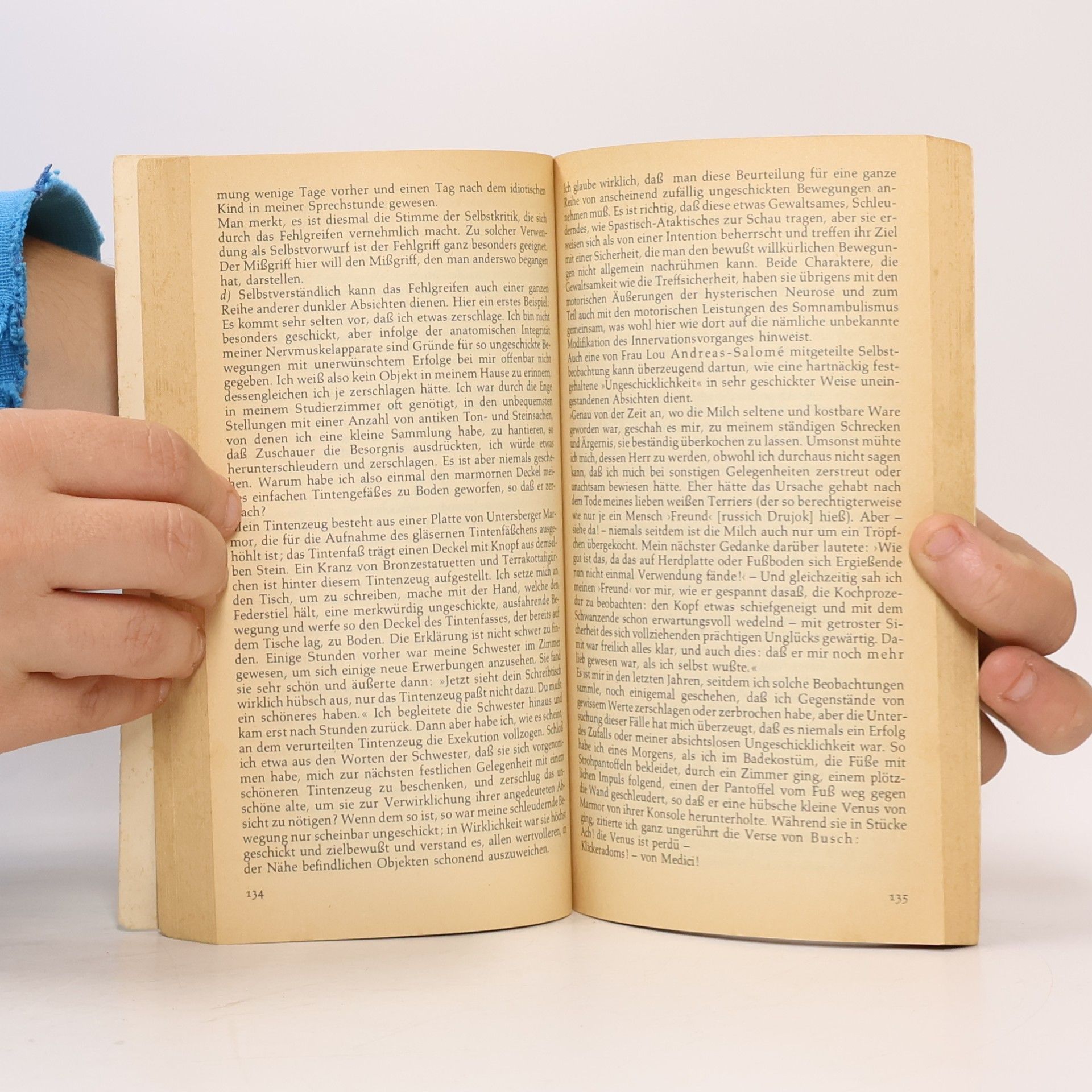Sigmund Freud Zur Psychopathologie des Alltagslebens