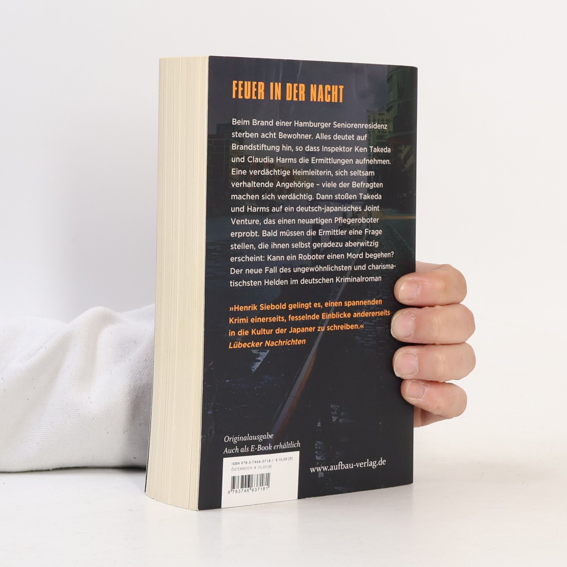 Henrik Siebold Inspektor Takeda und die stille Schuld