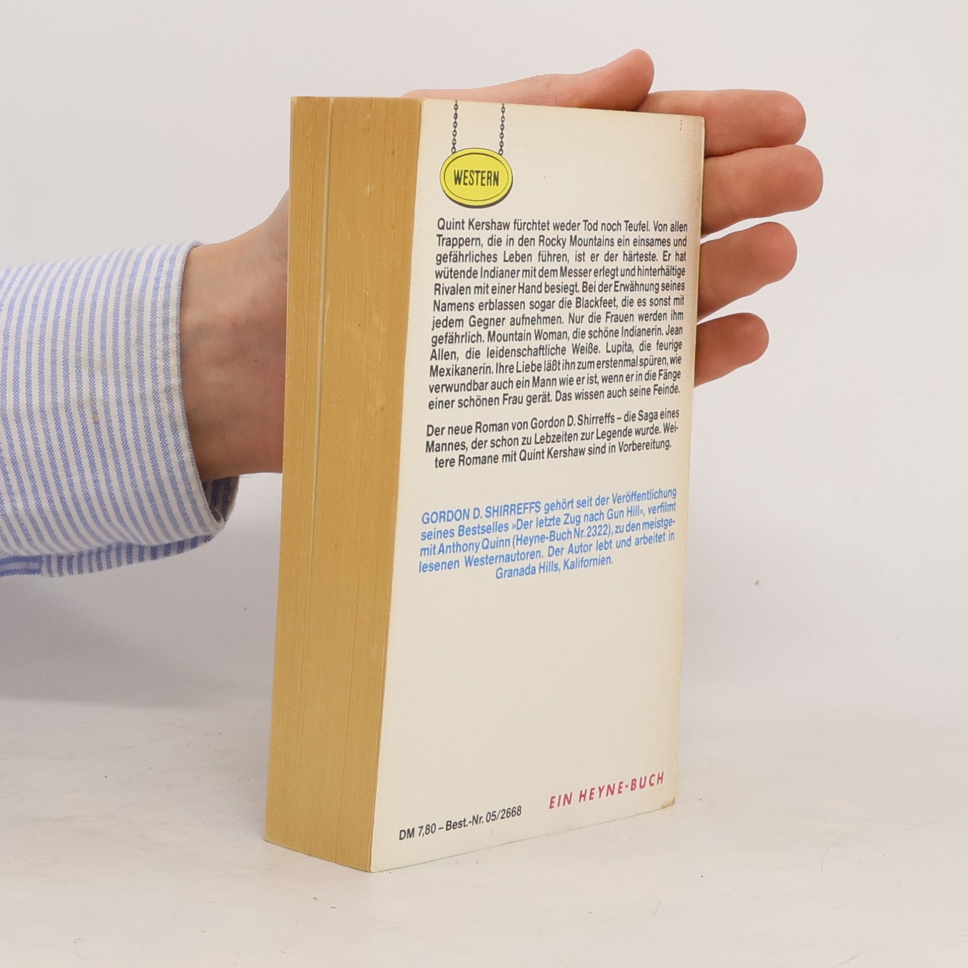 Gordon D. Shirreffs Kershaw, der Trapper